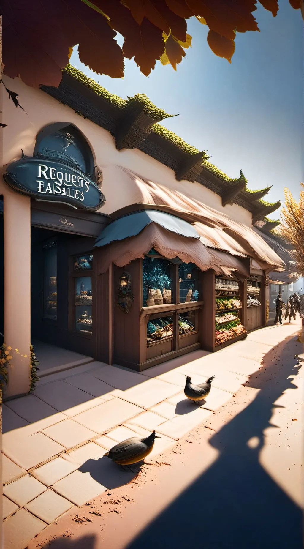 ai character: Requests background