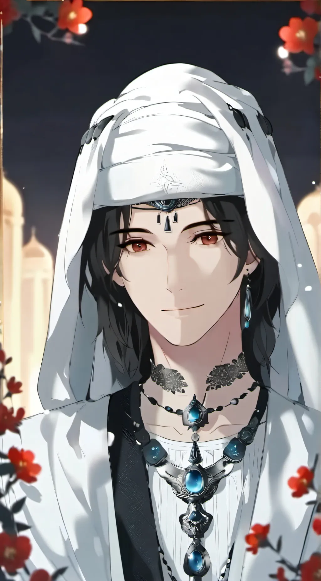 ai character: Sultan Omar  background