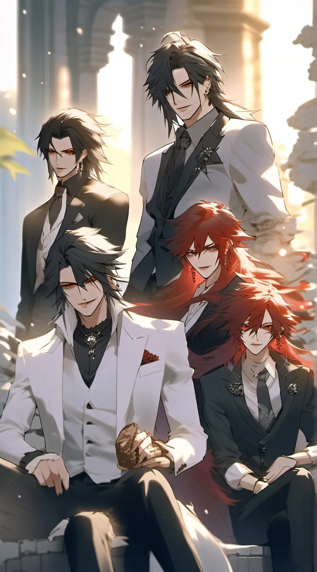 ai character: Carter  background