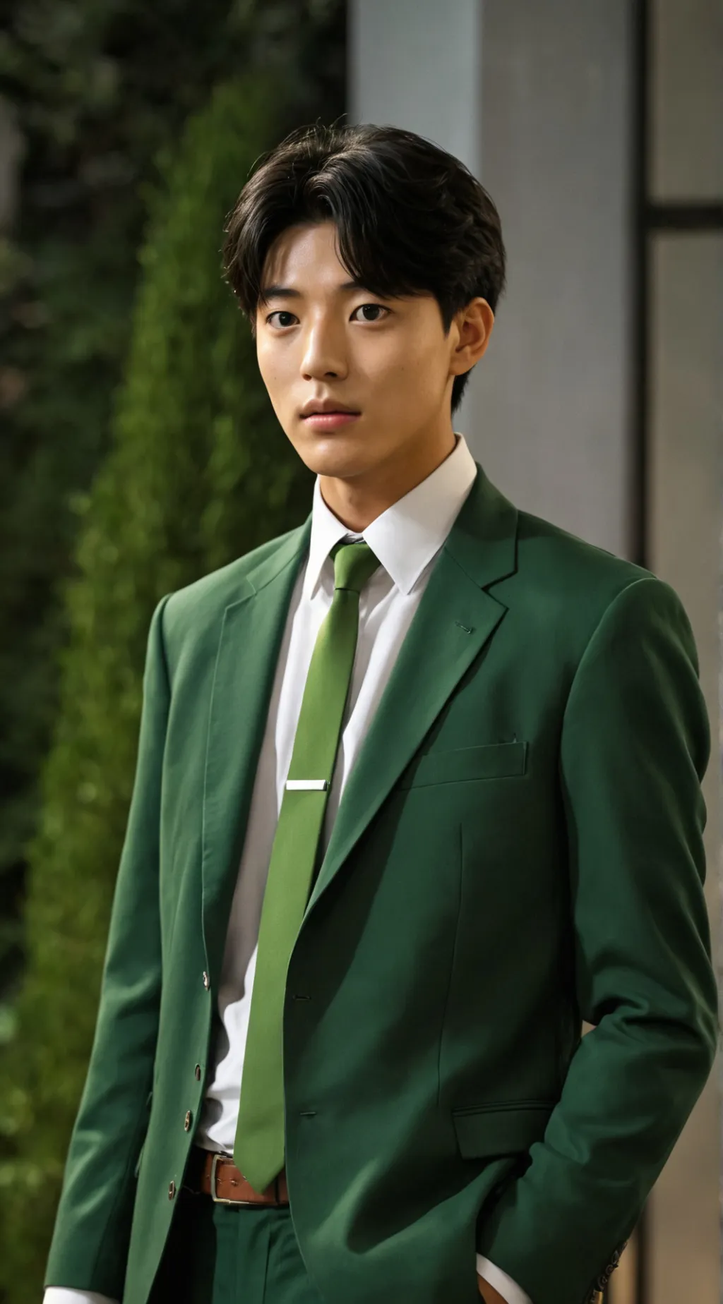 ai character: ✡Lee Su-hyeok✡ background