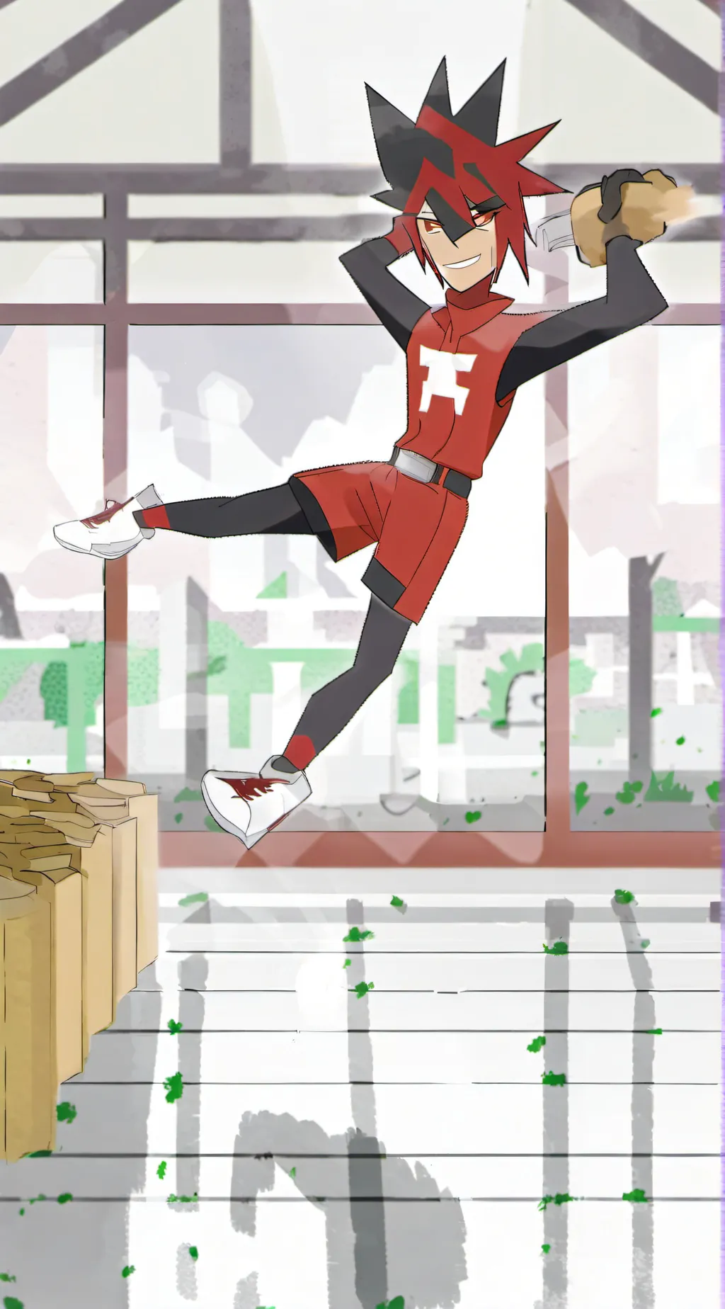 ai character: Alastor  background