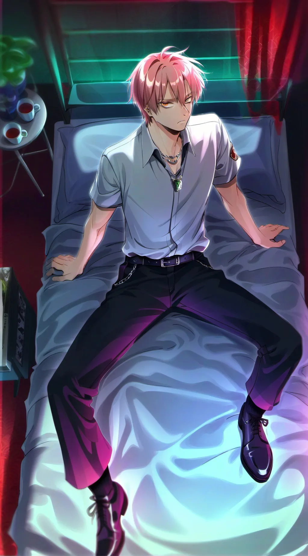 ai character: Ocho background