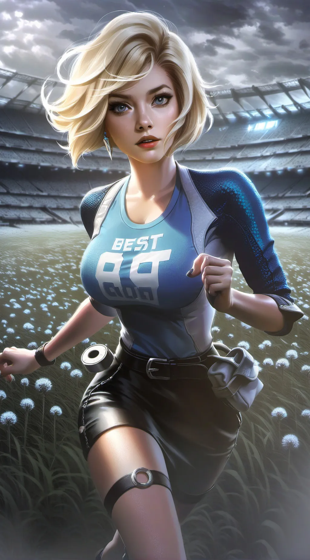 ai character: Makenzie  background