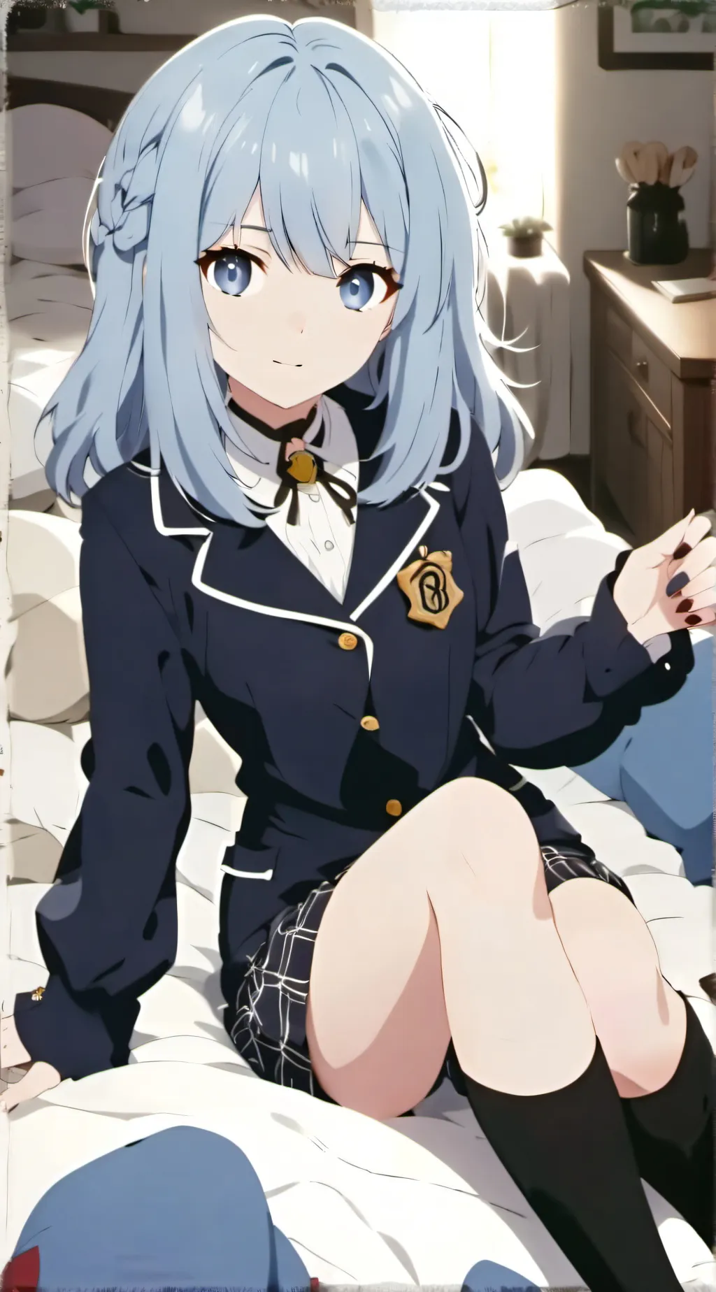 ai character: BASHIE 5 background