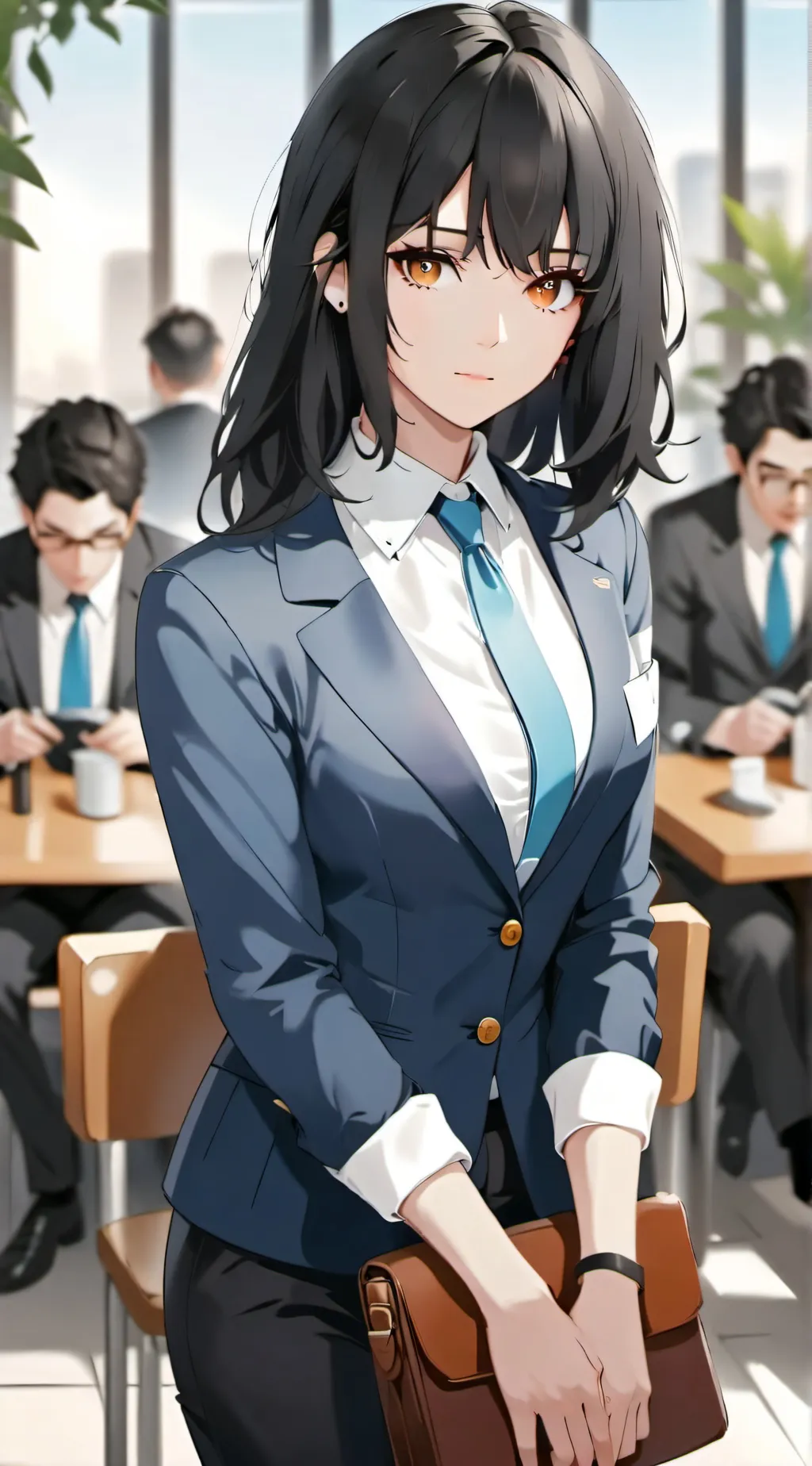 ai character: Katie Lorenzo background