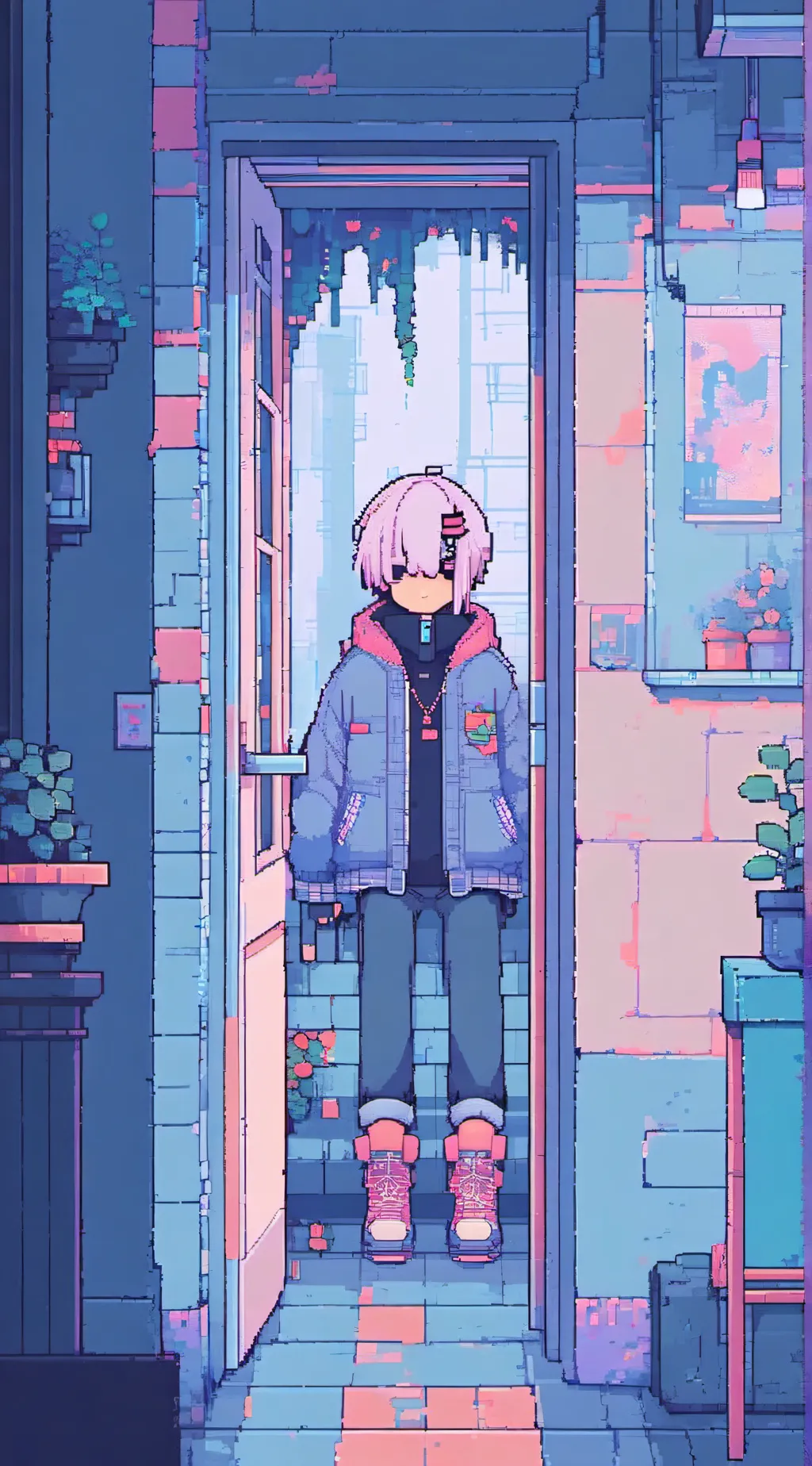 ai character: 🅛 🅤 🅚 🅐 background