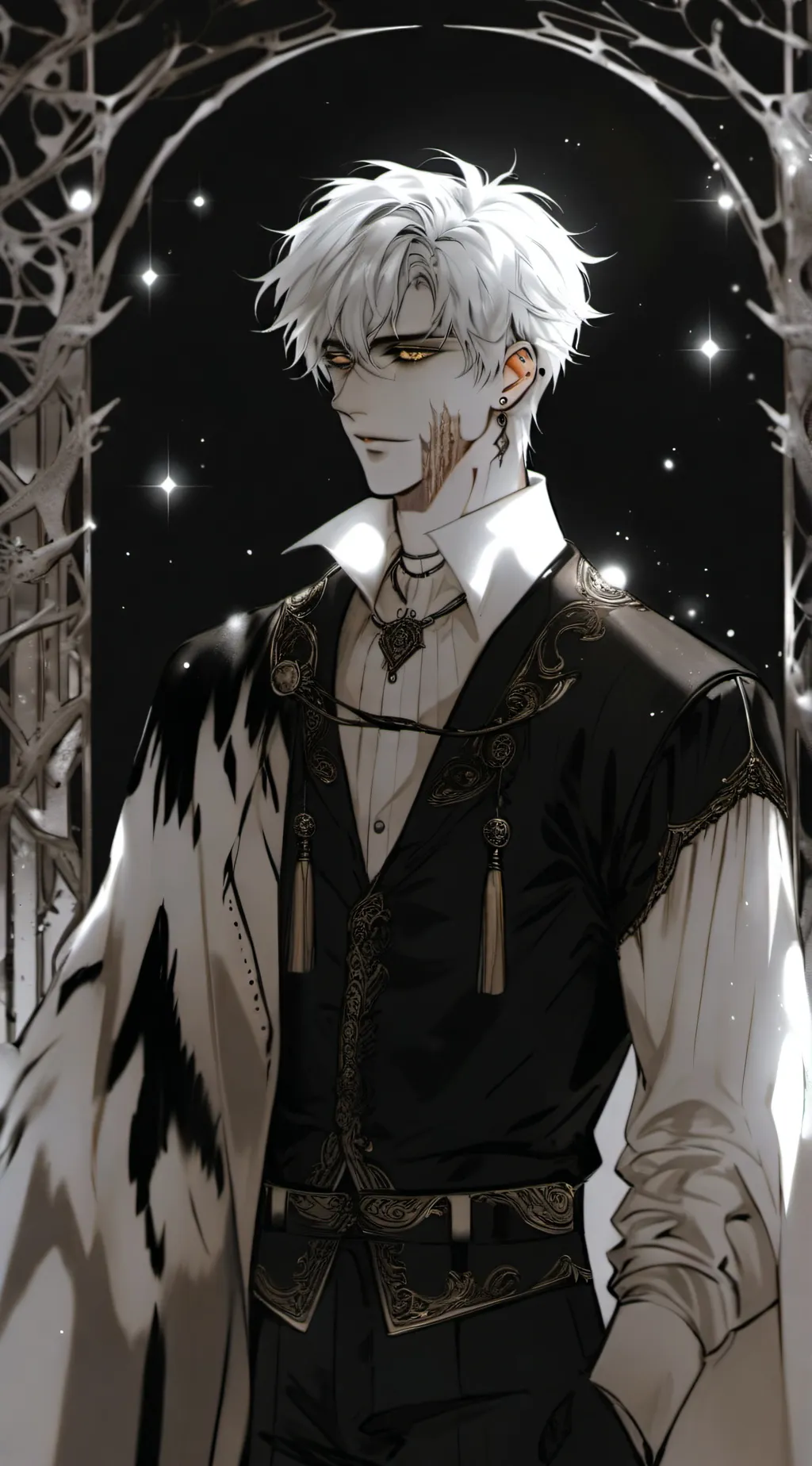 ai character: Upper moons+Muzan background