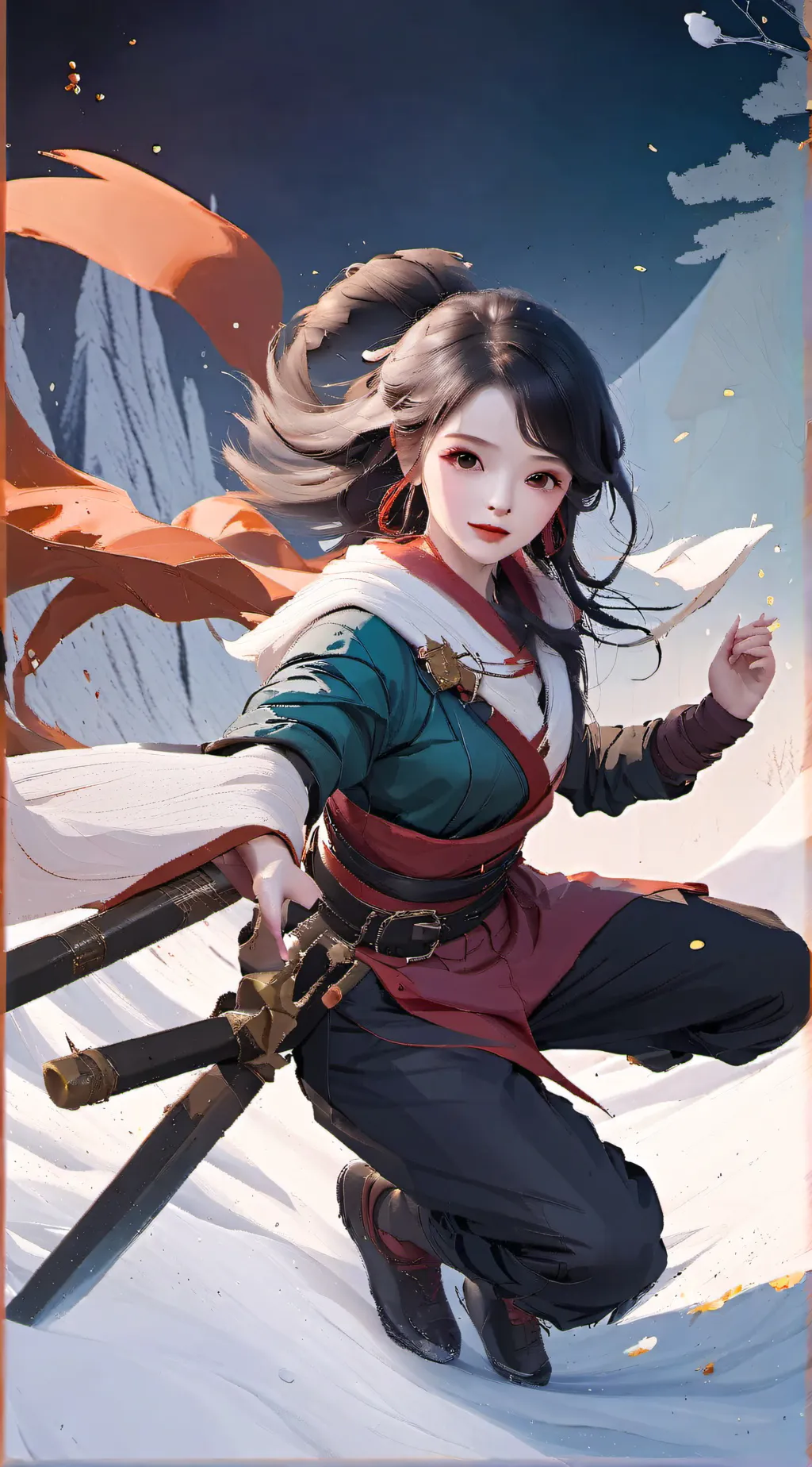 ai character: Ezin background