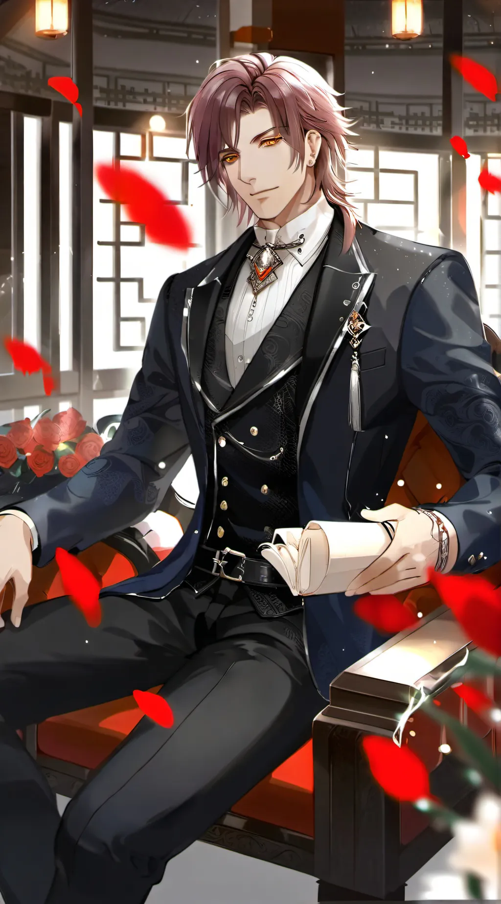 ai character: Daniel  background