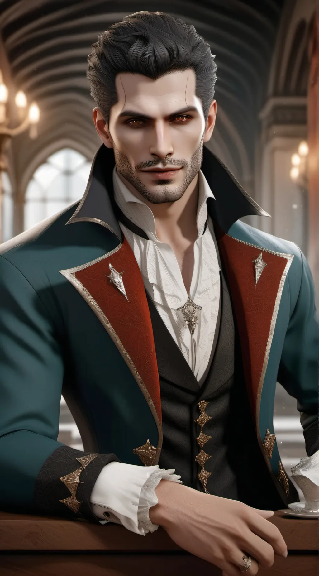 ai character: Vital background