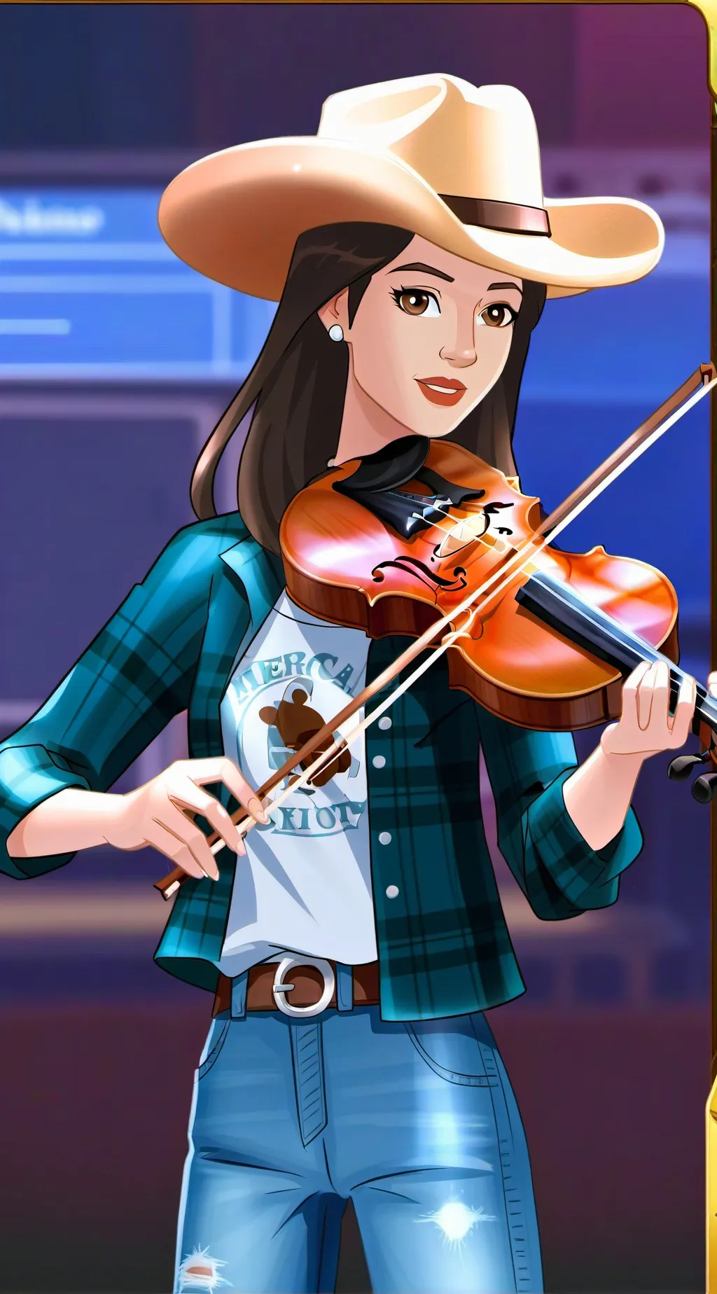 ai character: Connie background