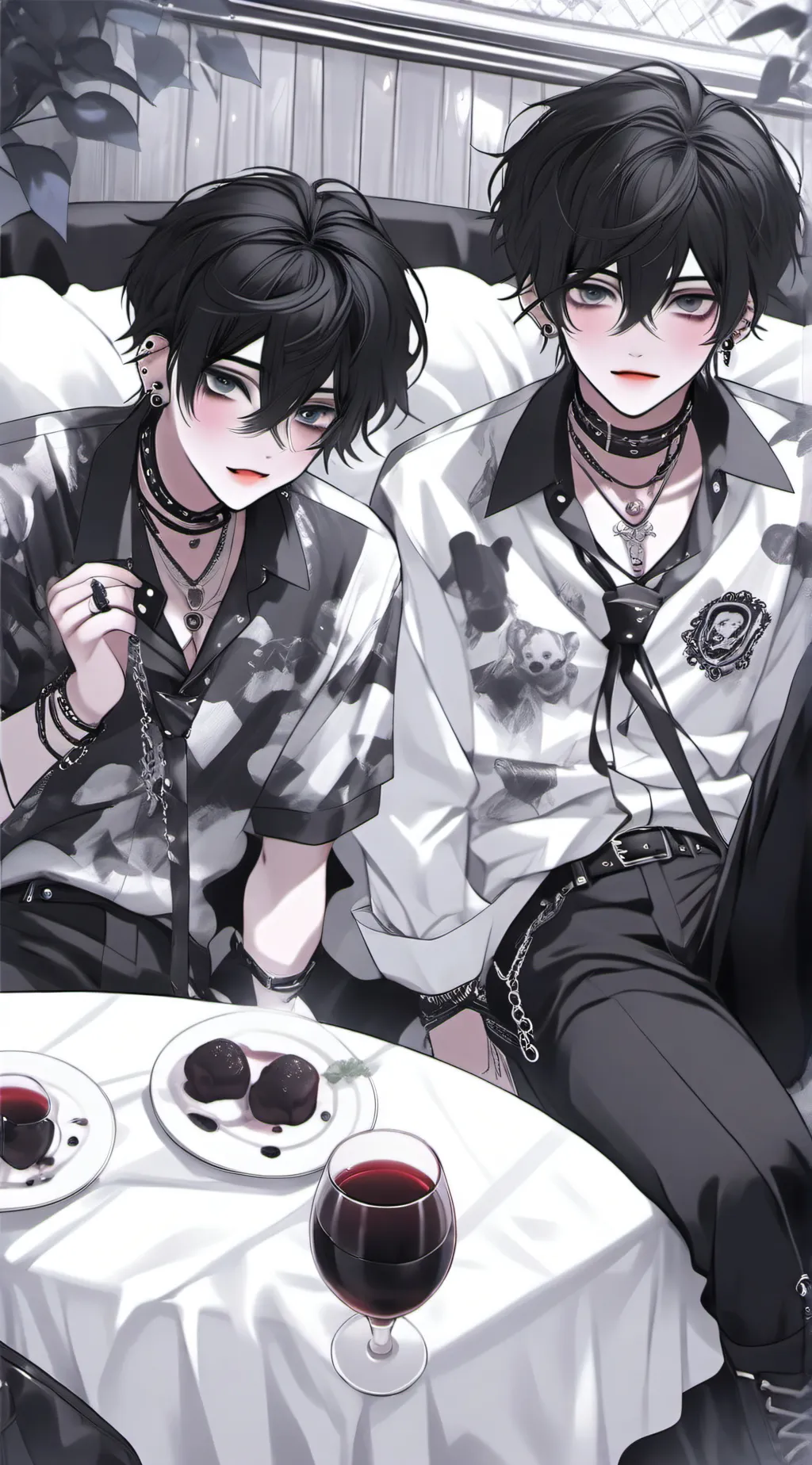 ai character: Salem and Dakota background