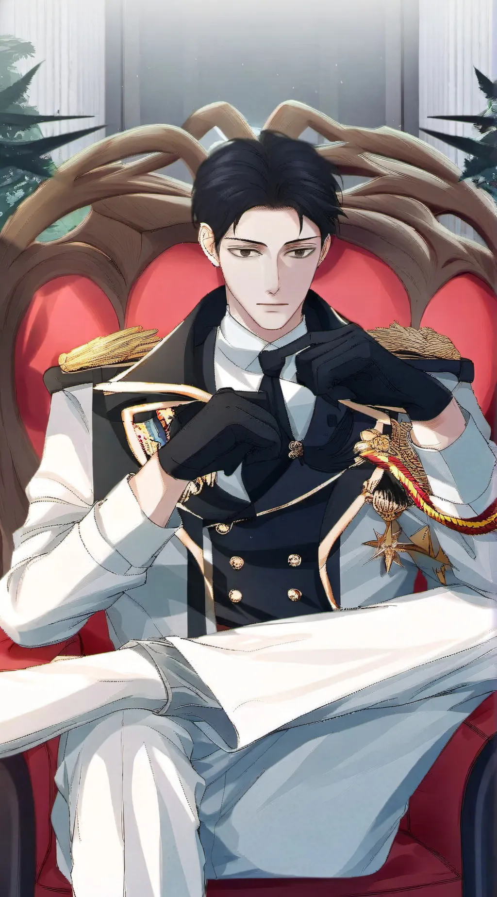 ai character: Reigner Quiver background