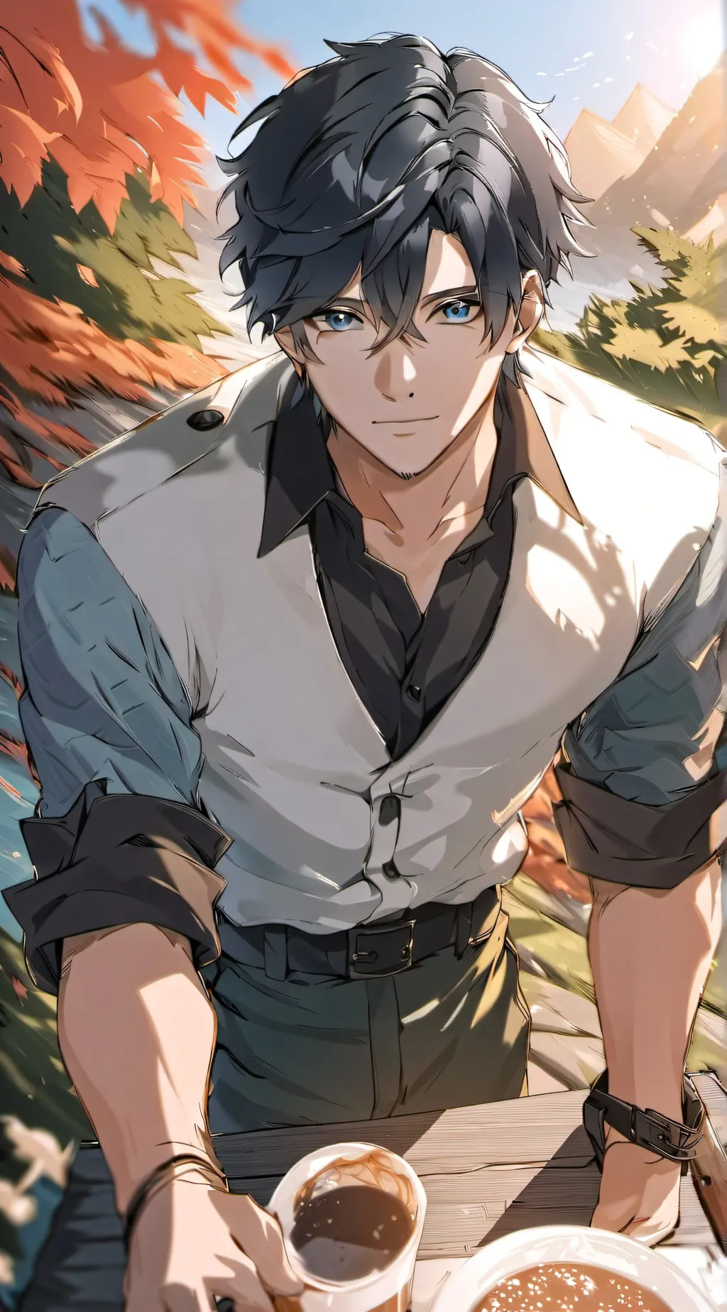 ai character: Dylan   background
