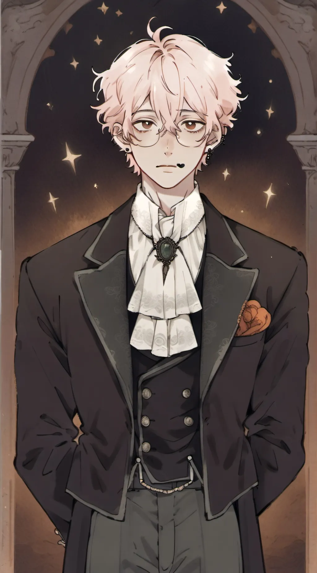 ai character: Oliver background