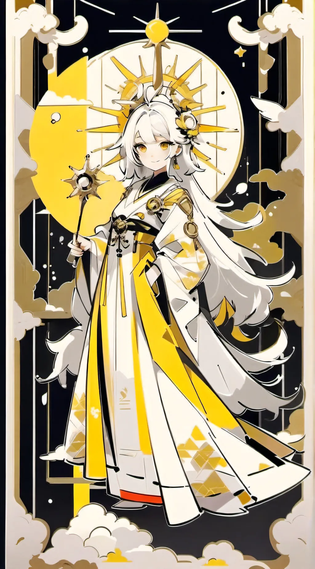 ai character: Elara background