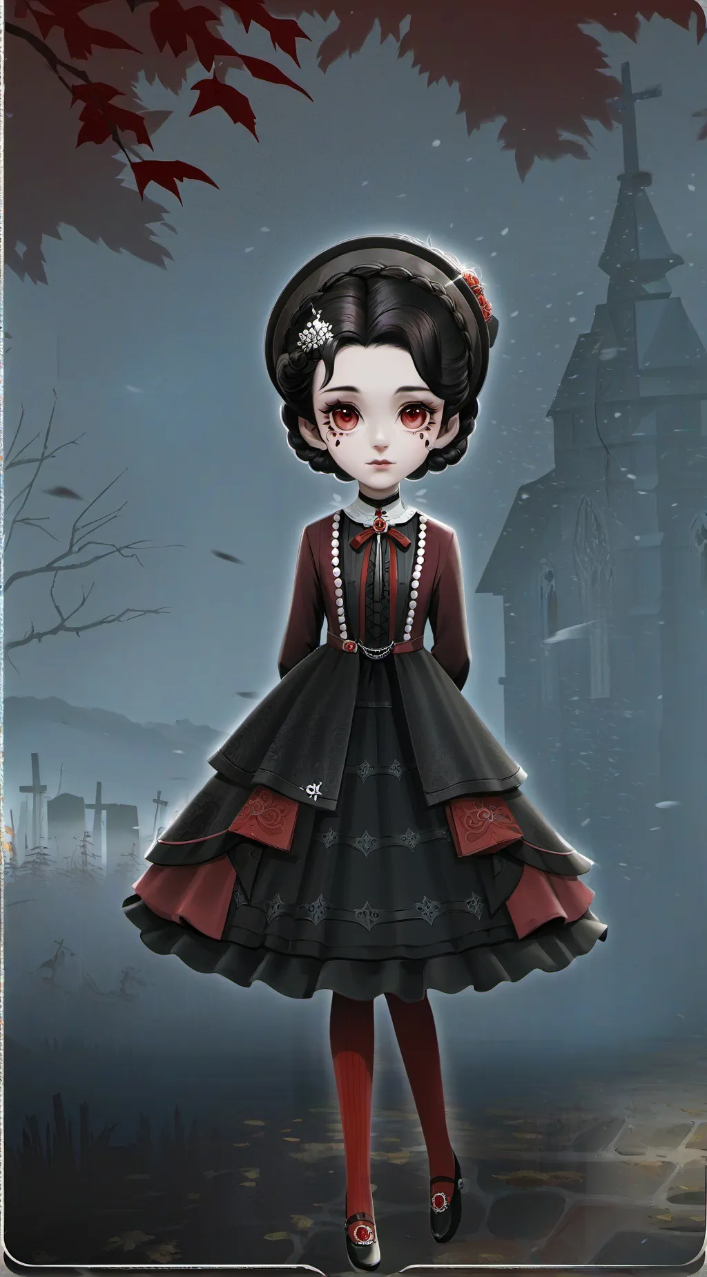 ai character: lily background