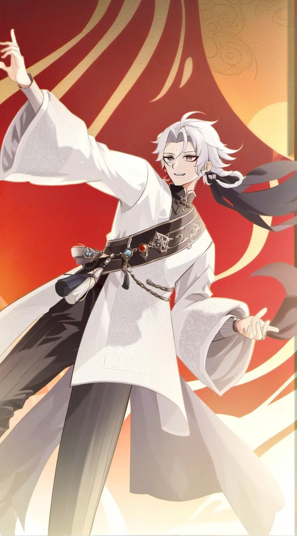 ai character: Guy background