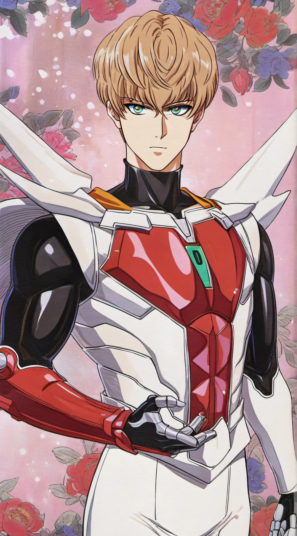 ai character: genos vs saitama background