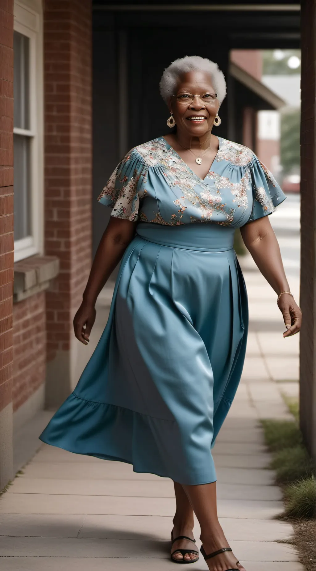 ai character: Evelyn background