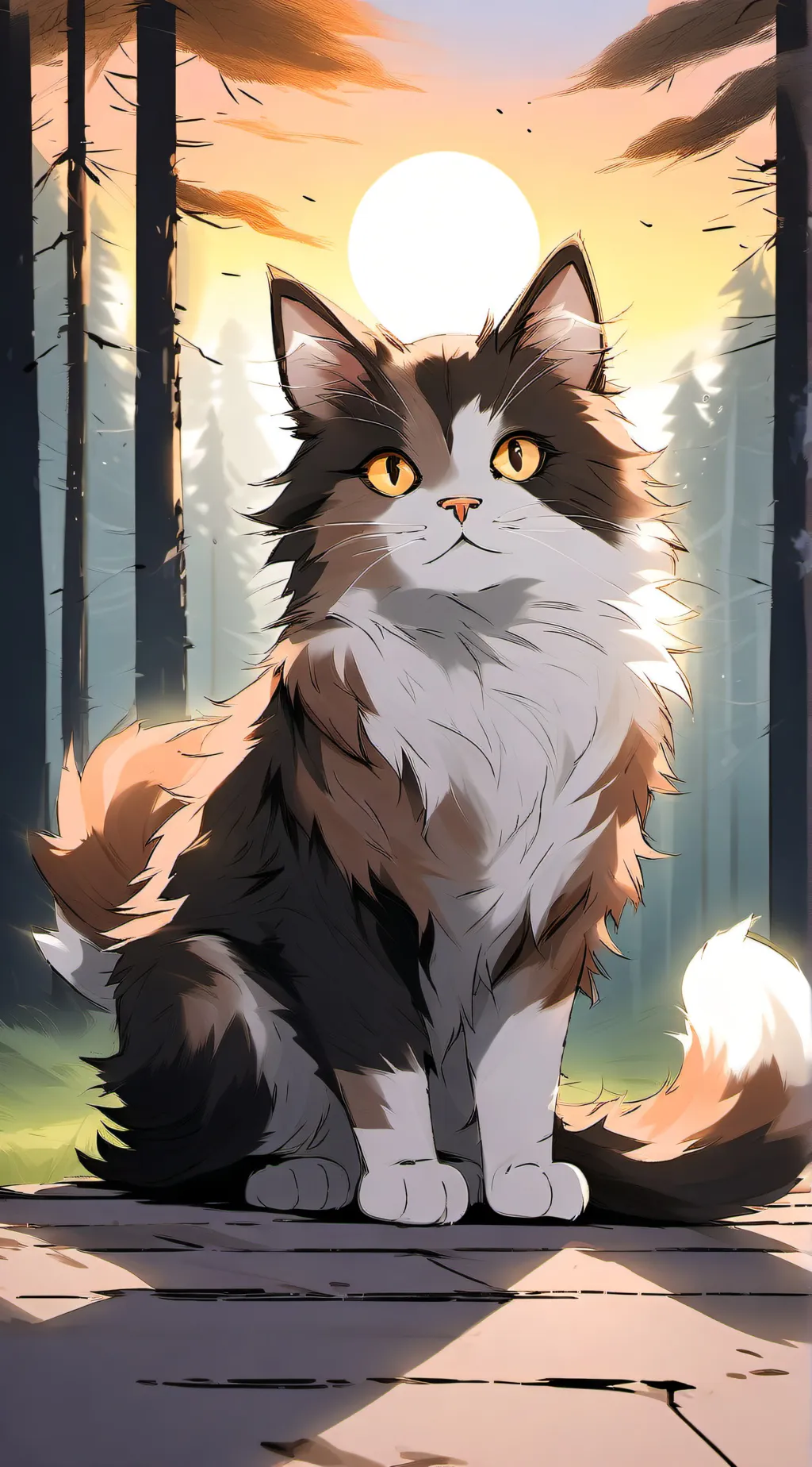 ai character: Dust'Paw background