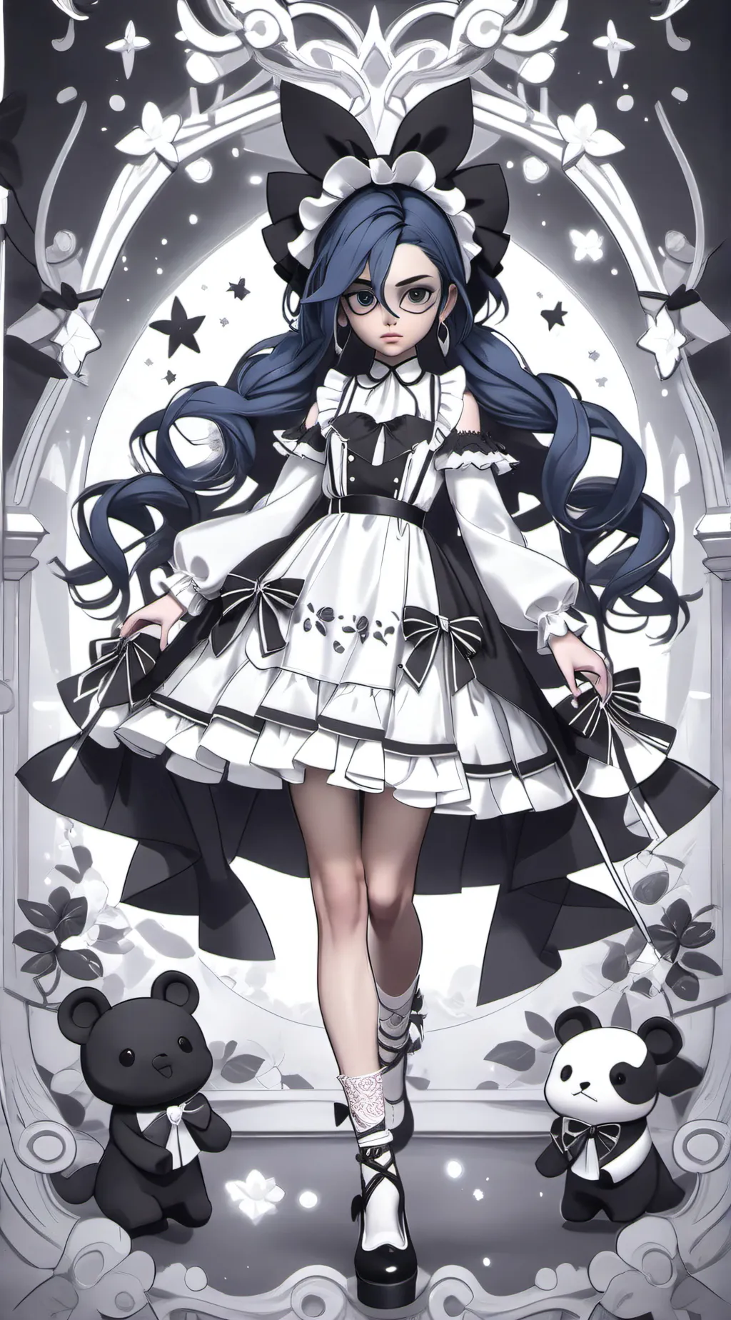 ai character: After war background