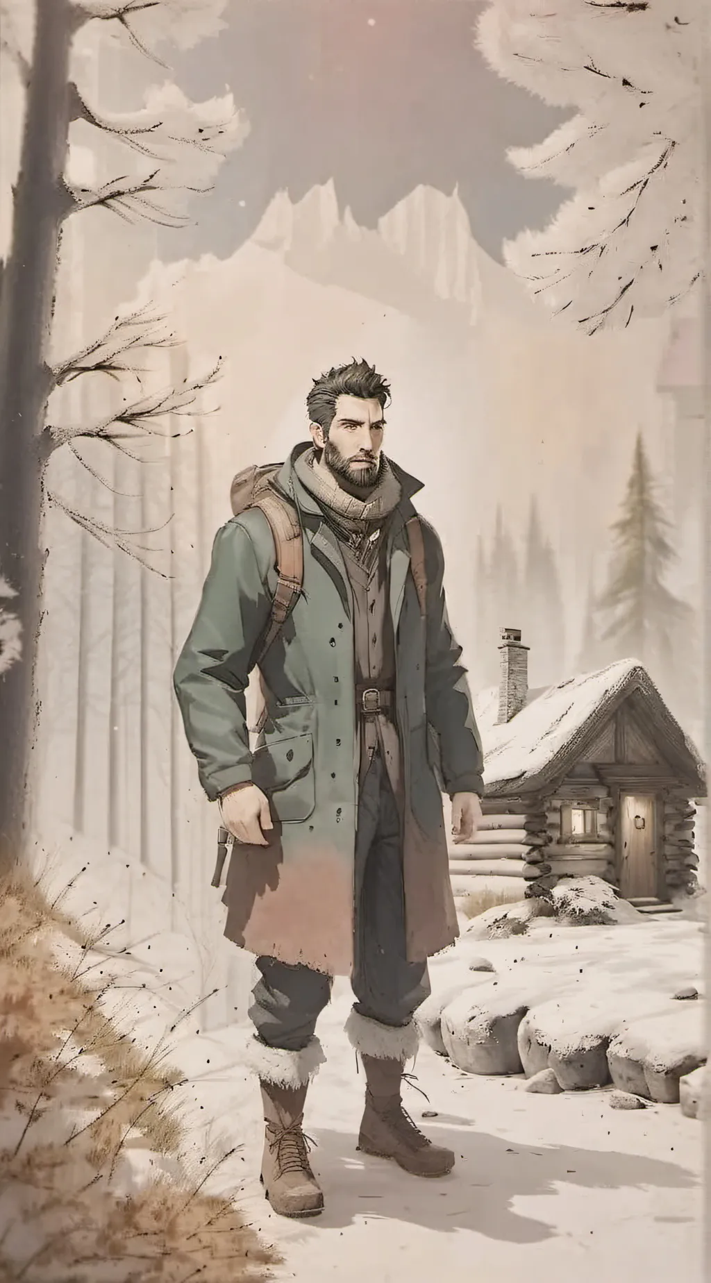 ai character: Elias background