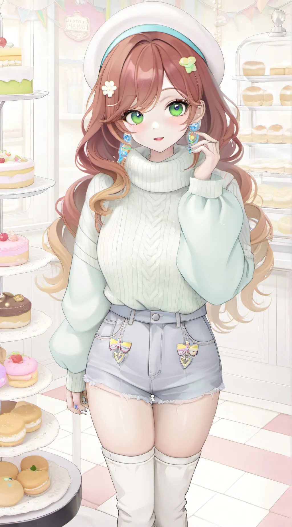 ai character: Annie  background