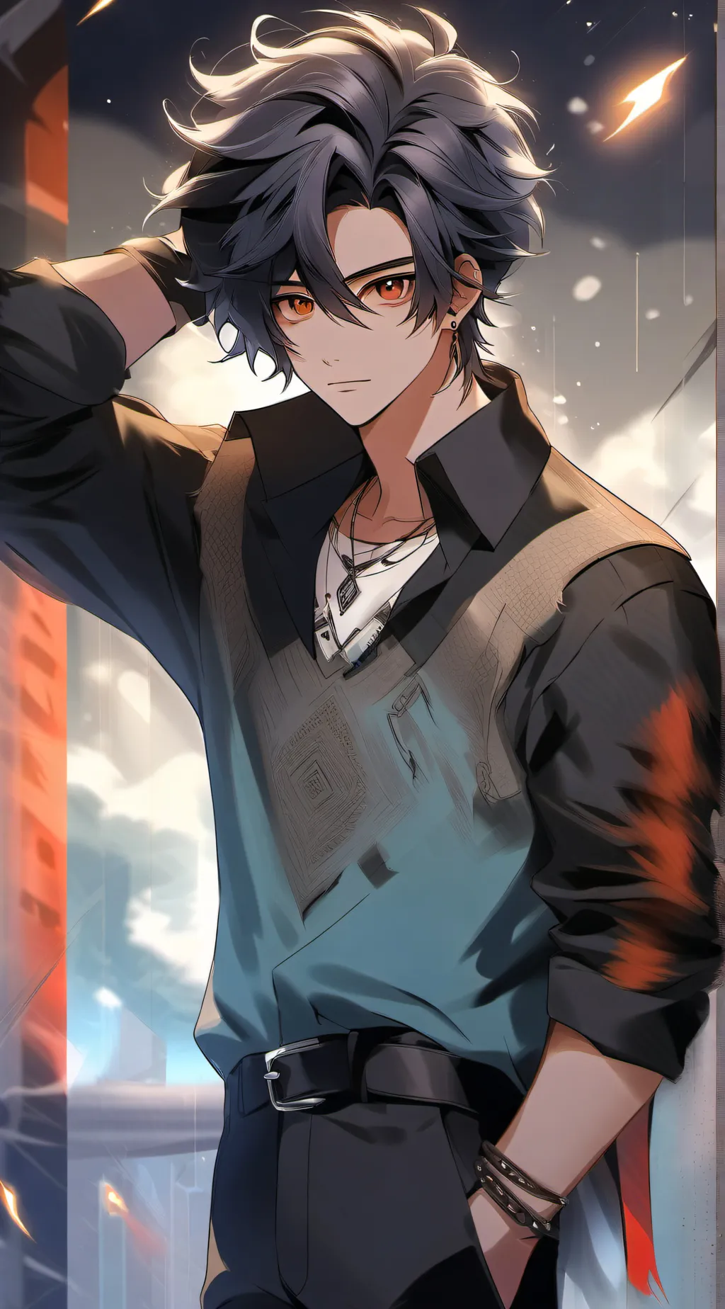 ai character: Alex background