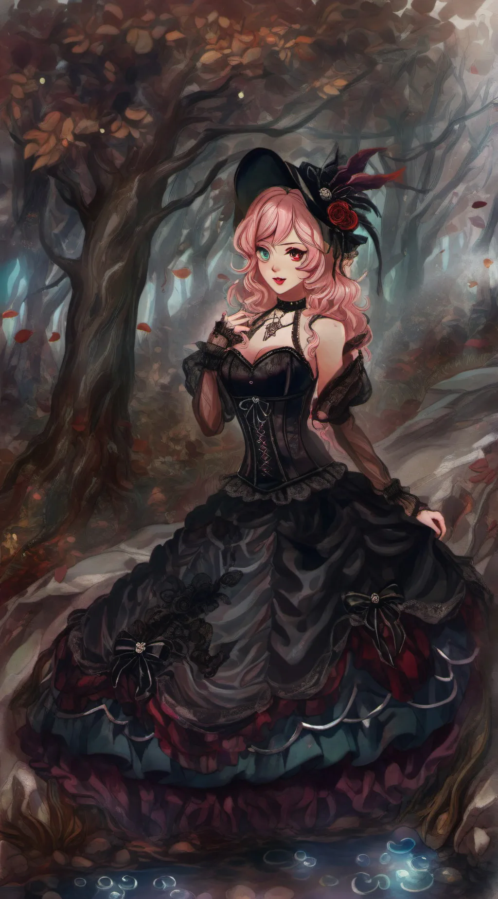 ai character: Lily background