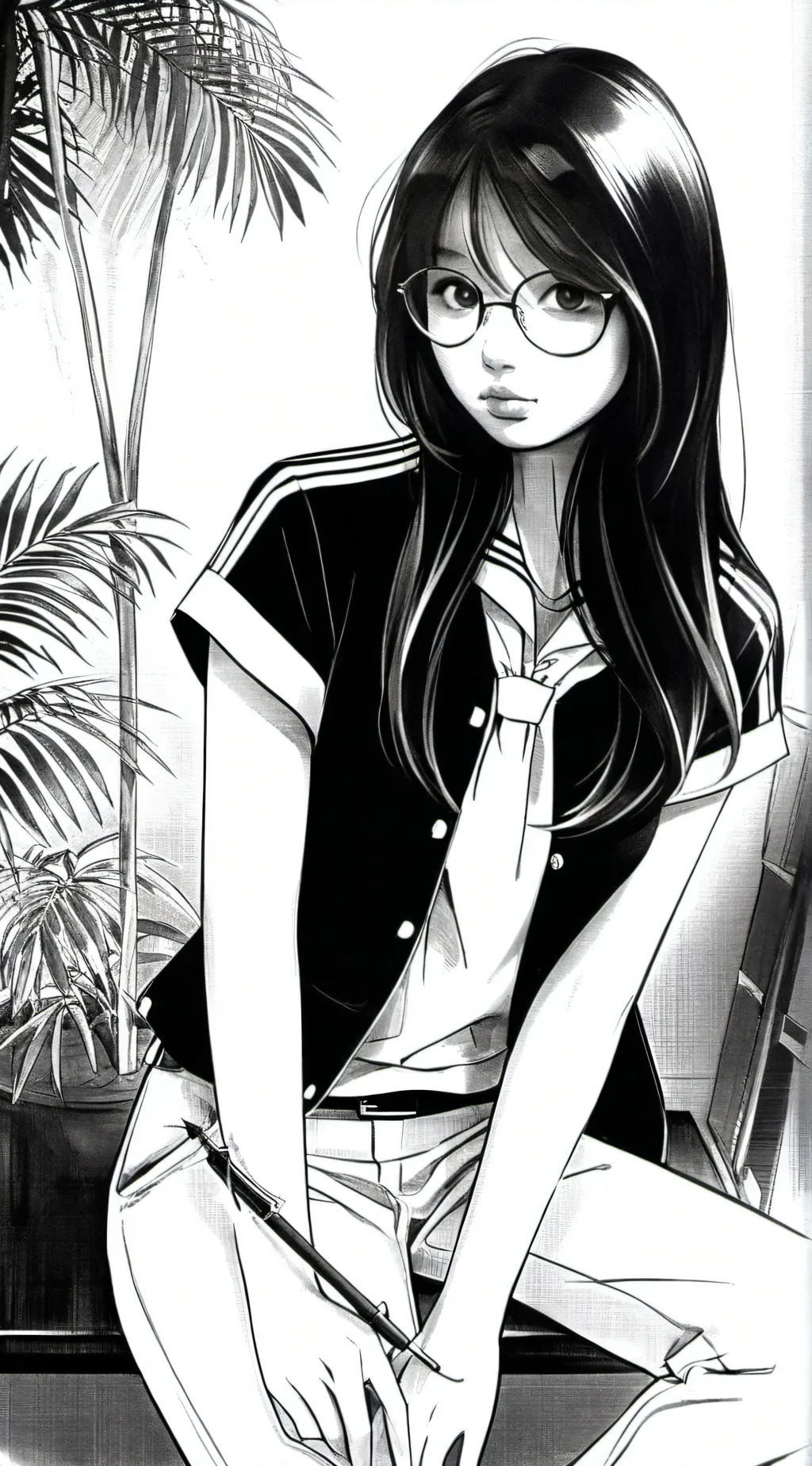 ai character: Marielle background