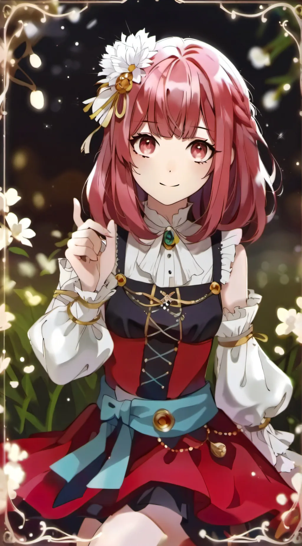 ai character: asuka yamani  background