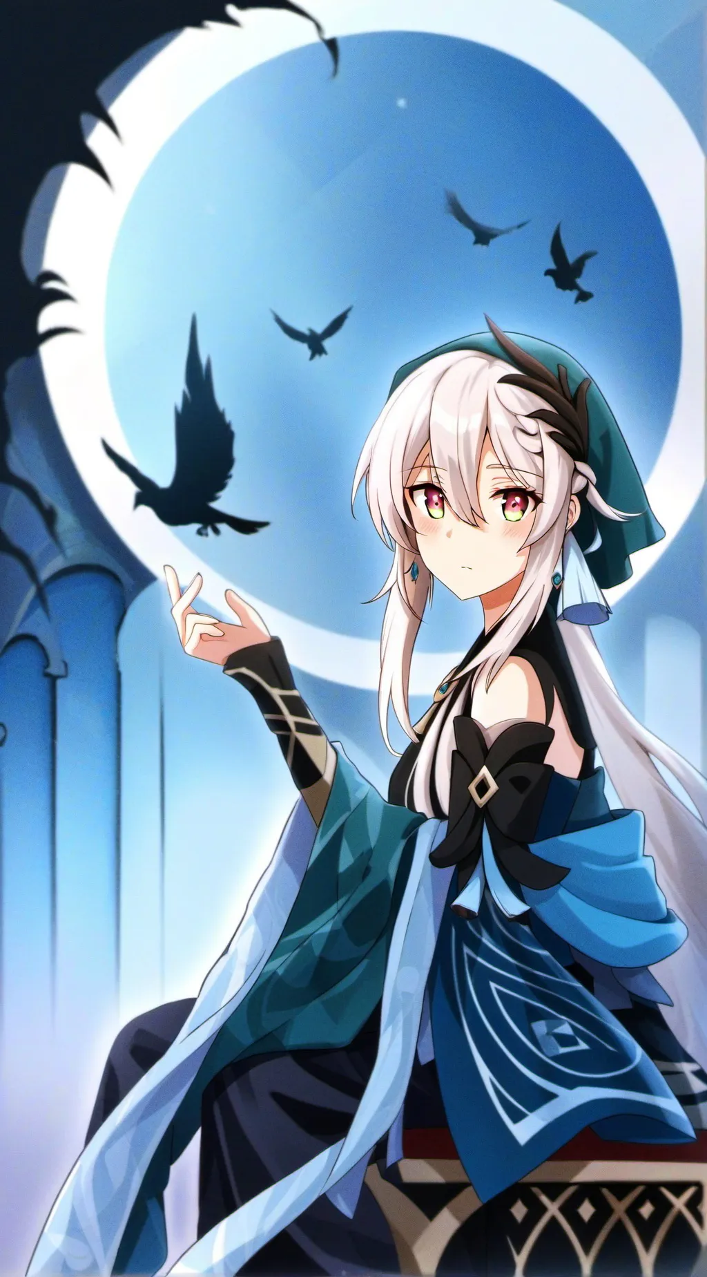 ai character: Ashley🩷 background