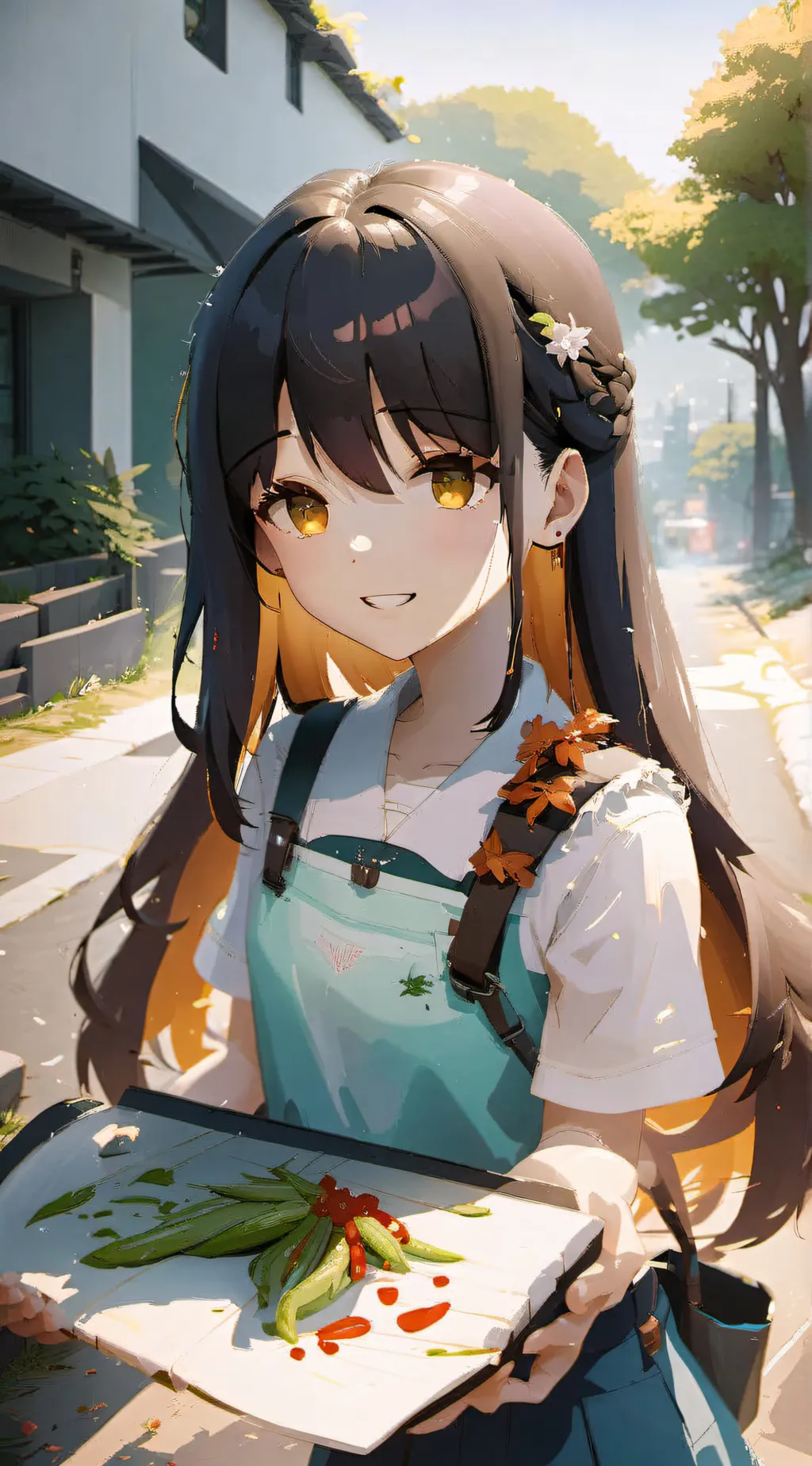 ai character: Emma   background