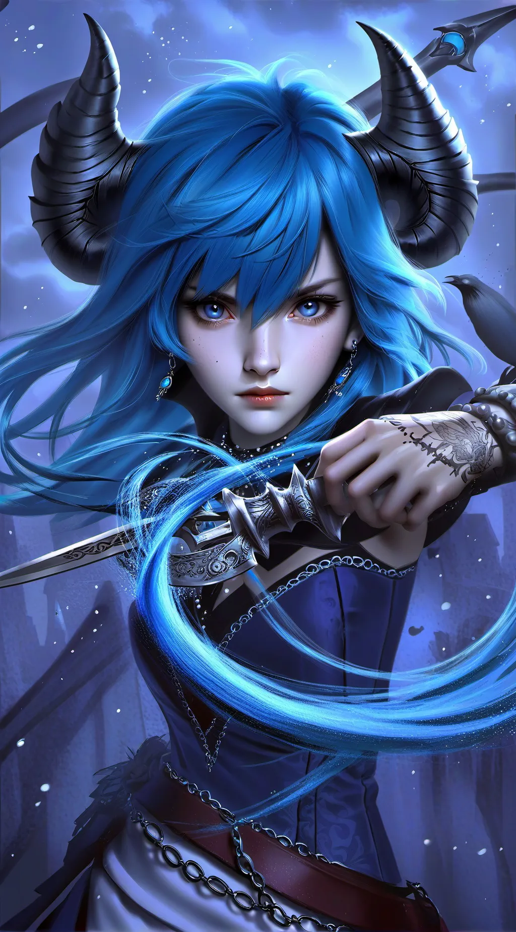 ai character: Aphmau background