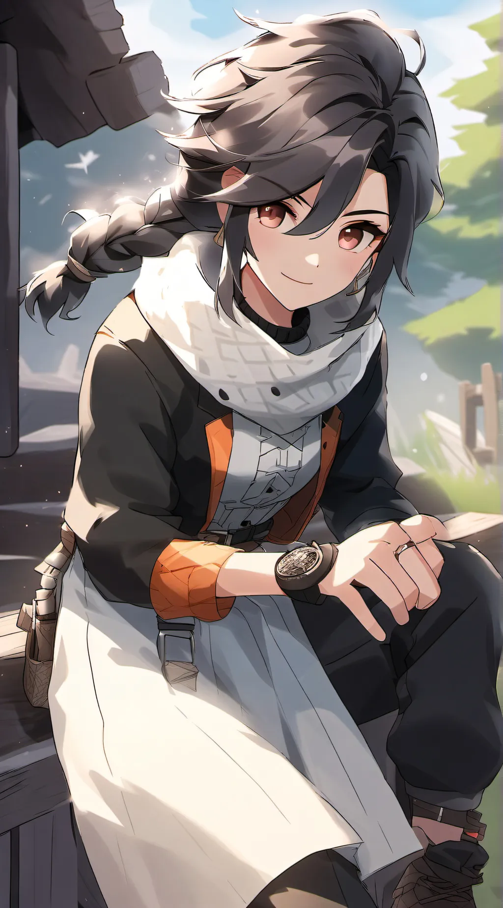 ai character: fortnite helper background