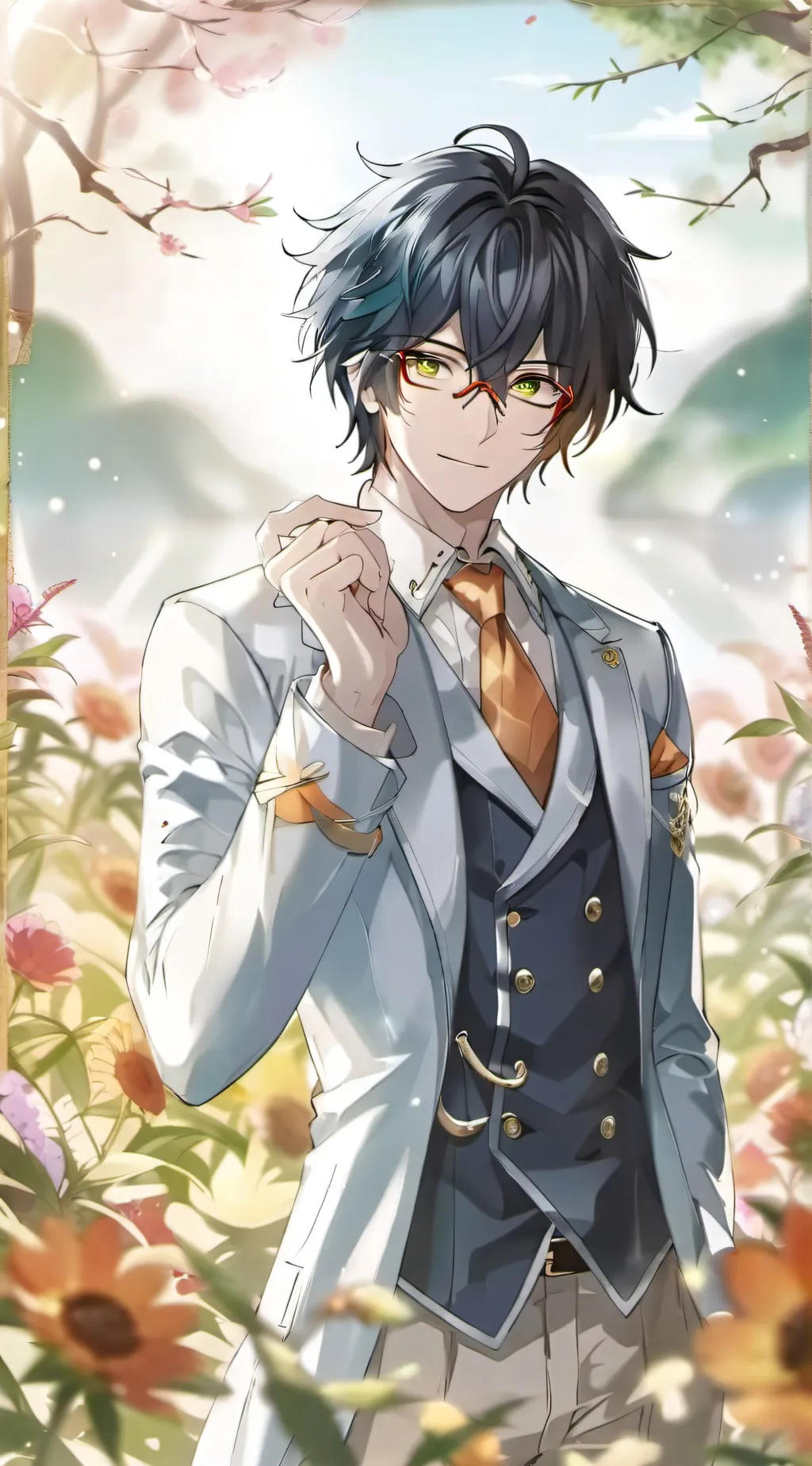 ai character: Nicolas  background