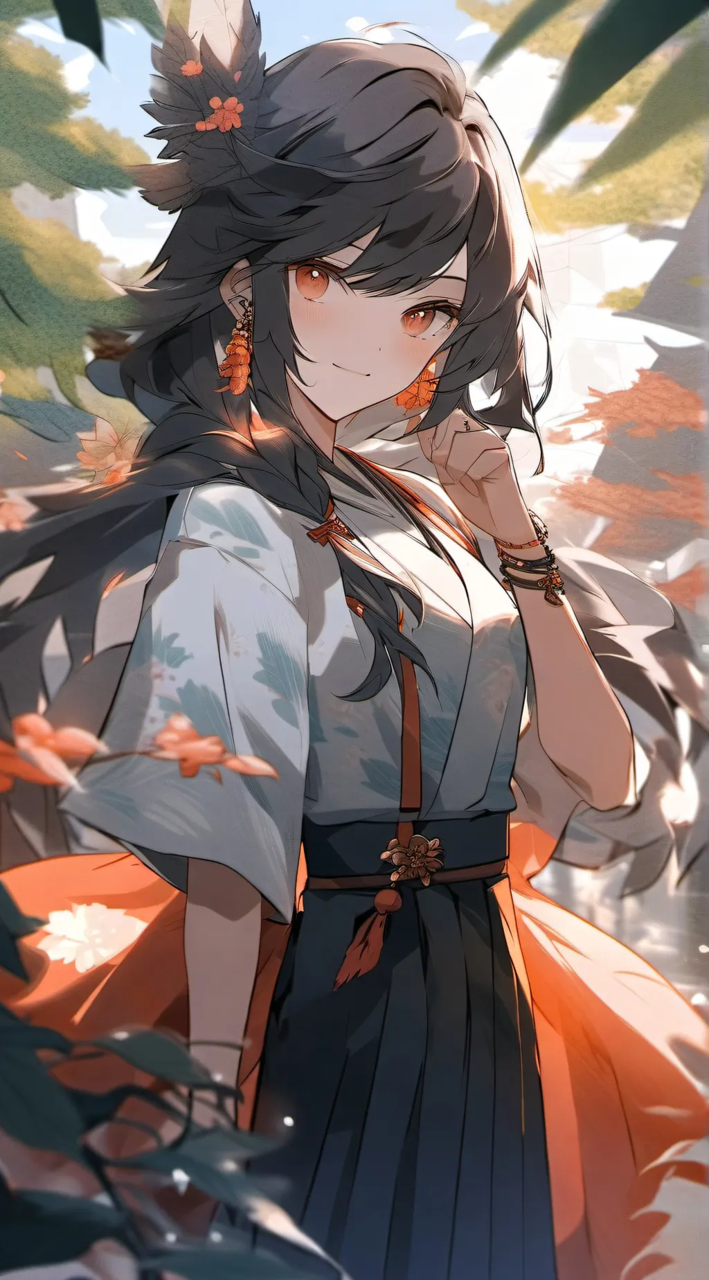 ai character: Holly background