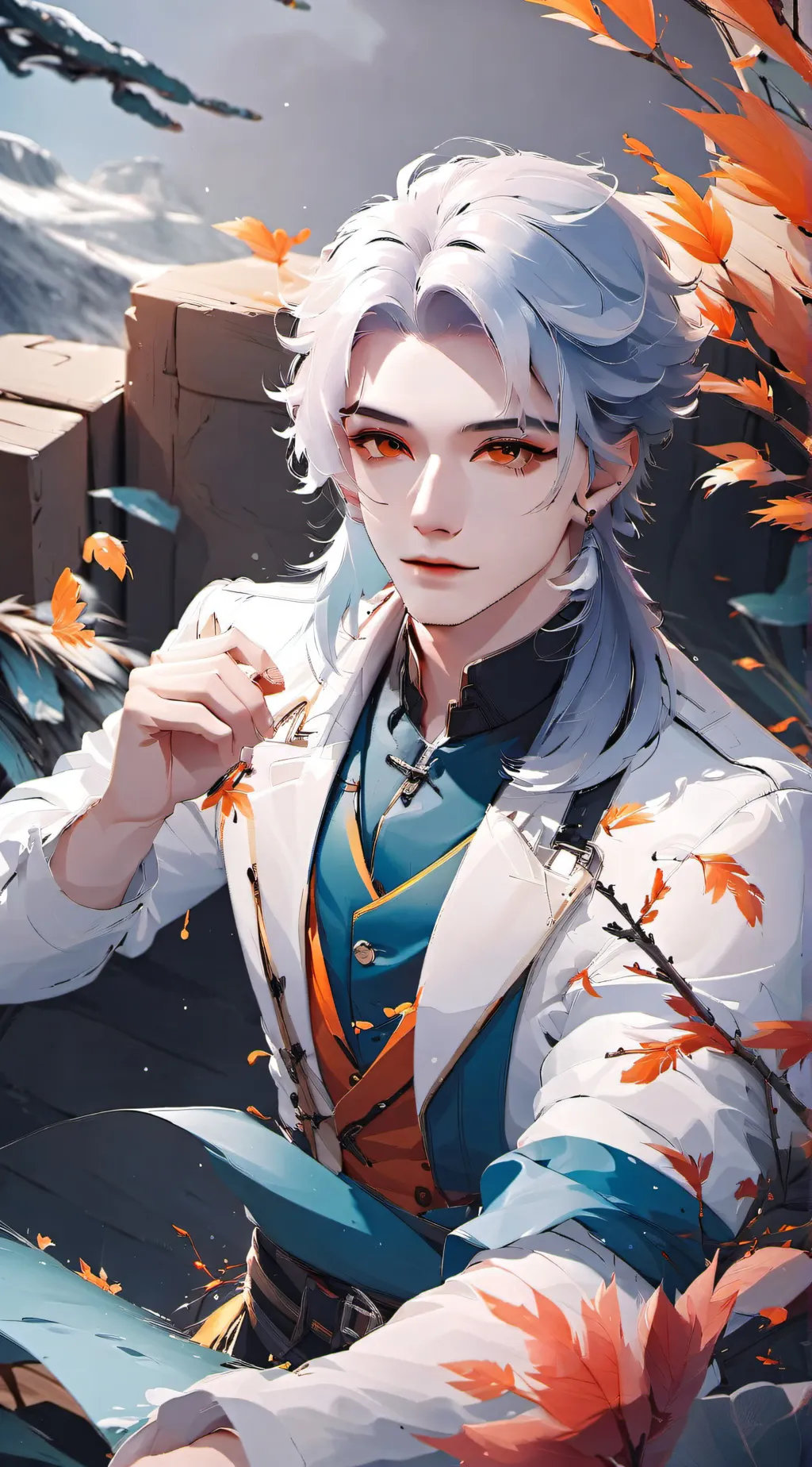 ai character: Max background