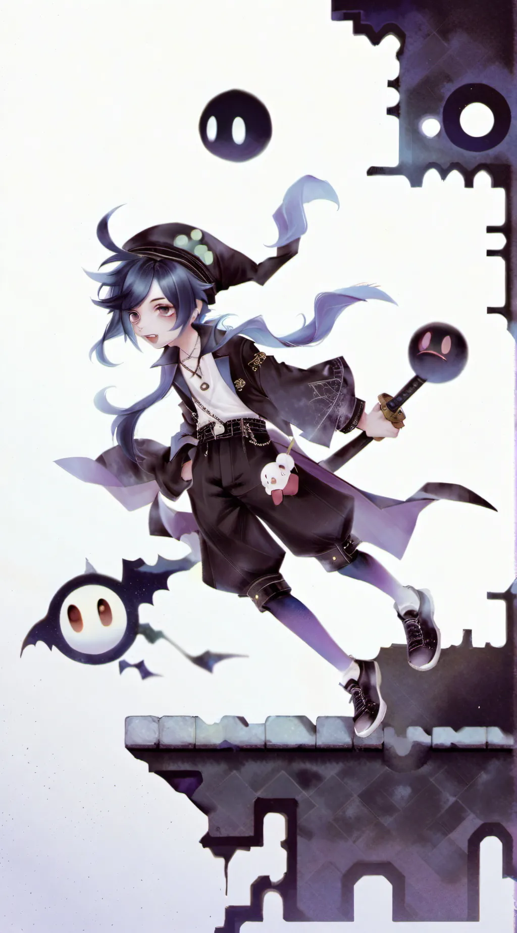 ai character: Boarding school background