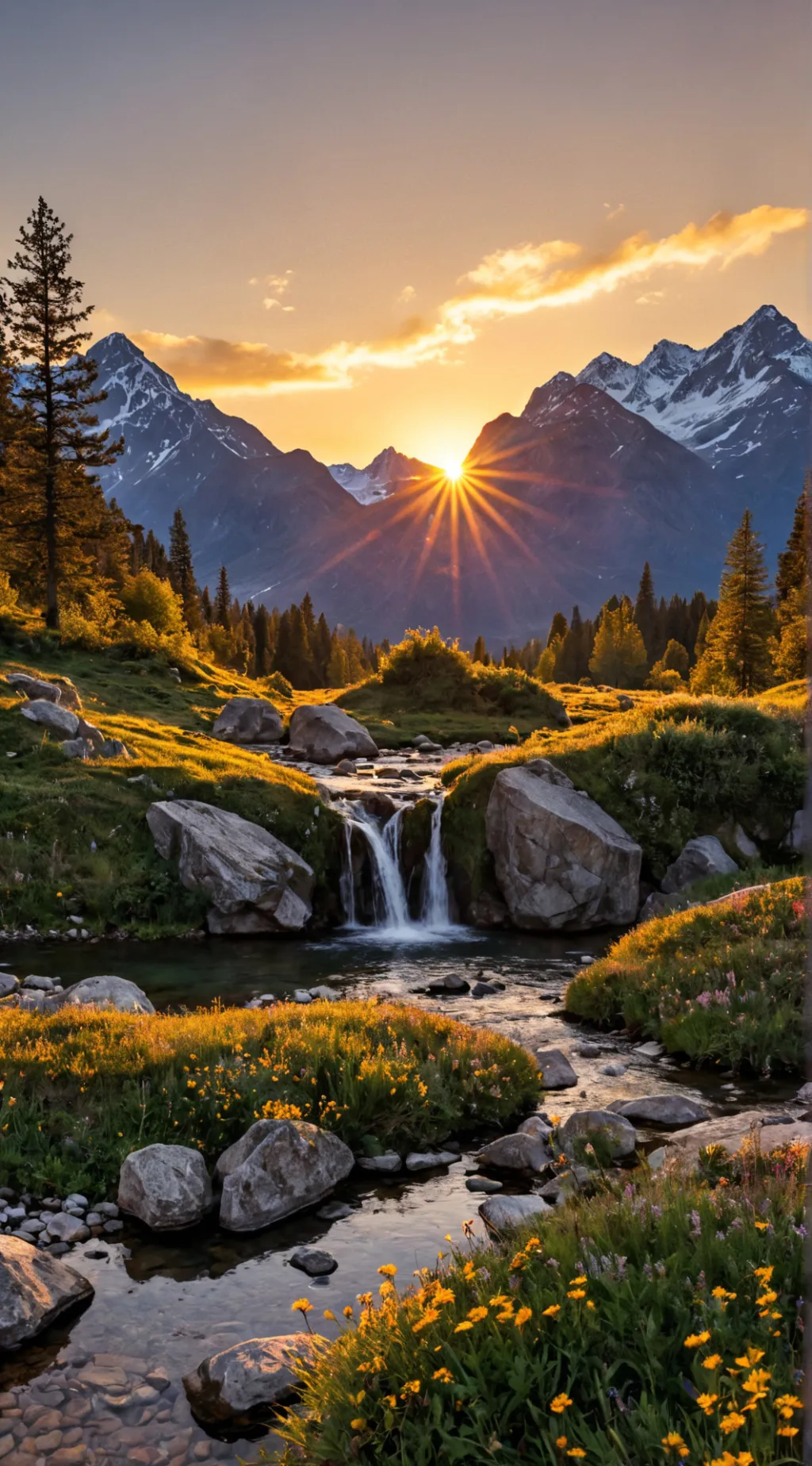 ai character: Katara & Tsuade background