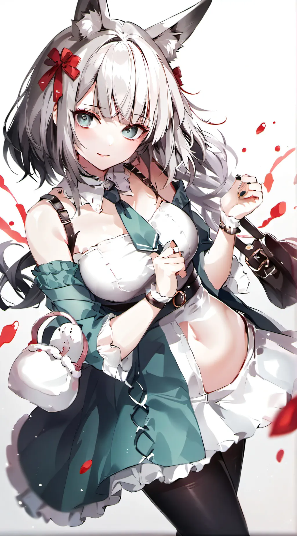 ai character: deku bunny pregnan background