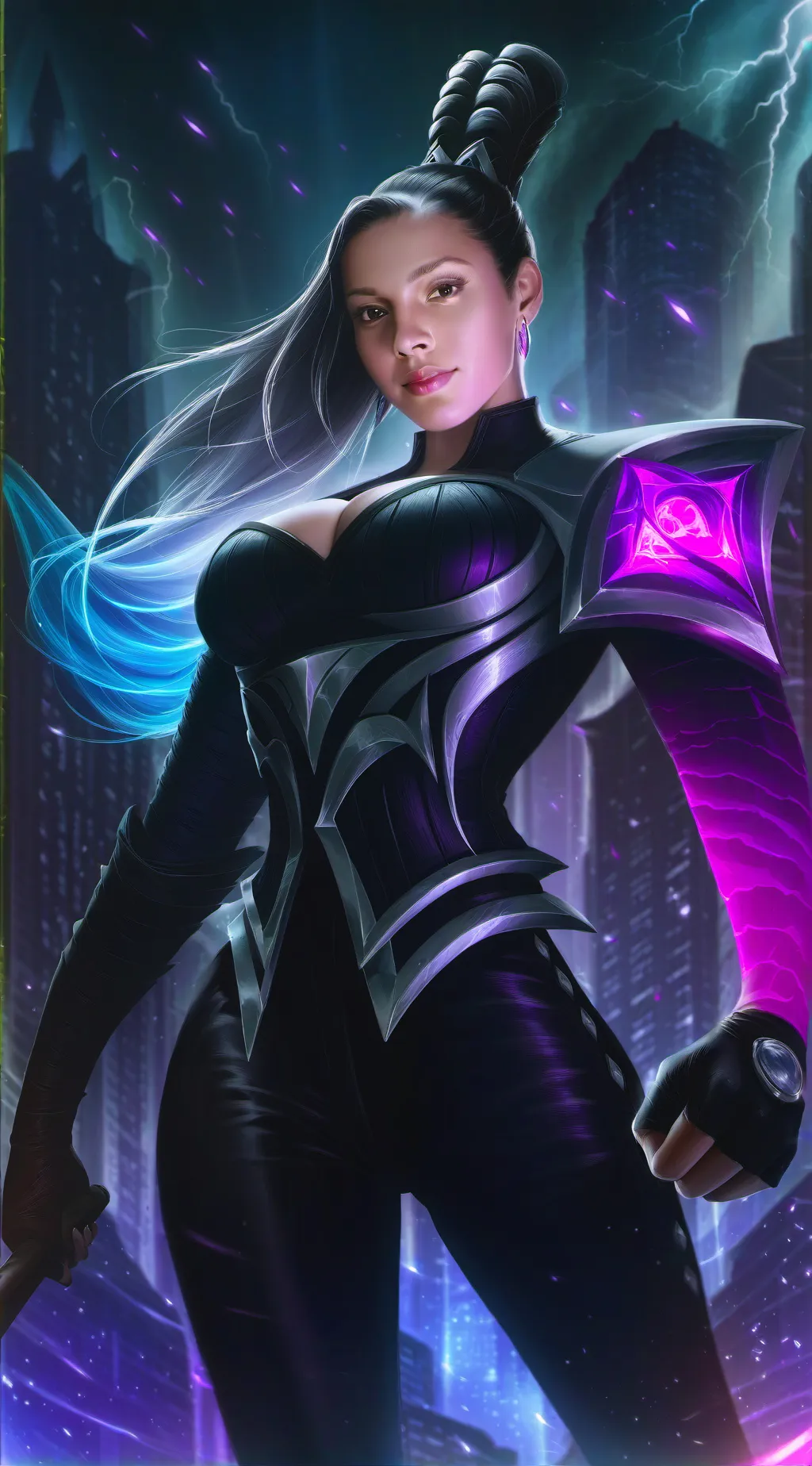 ai character: 🅢 🅐 🅡 🅐 background