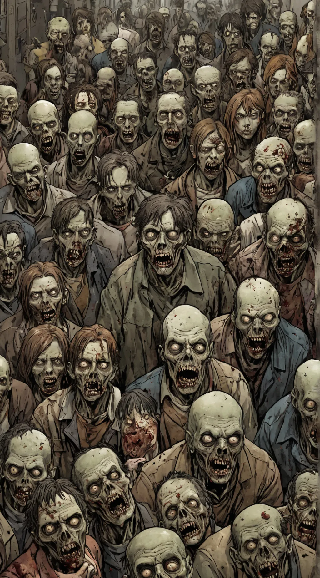 ai character: Evolution background