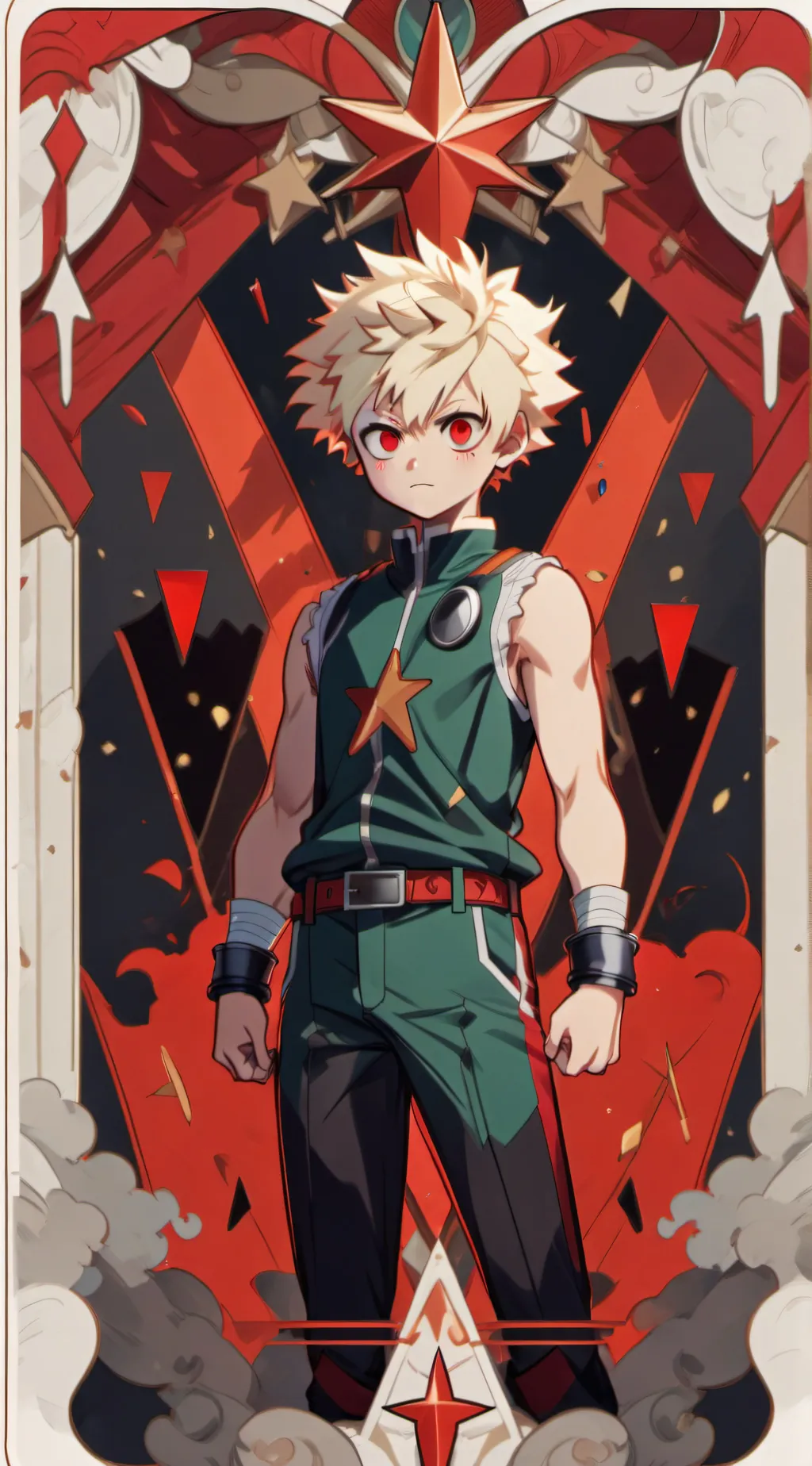 ai character: Bakugo A/M confess background