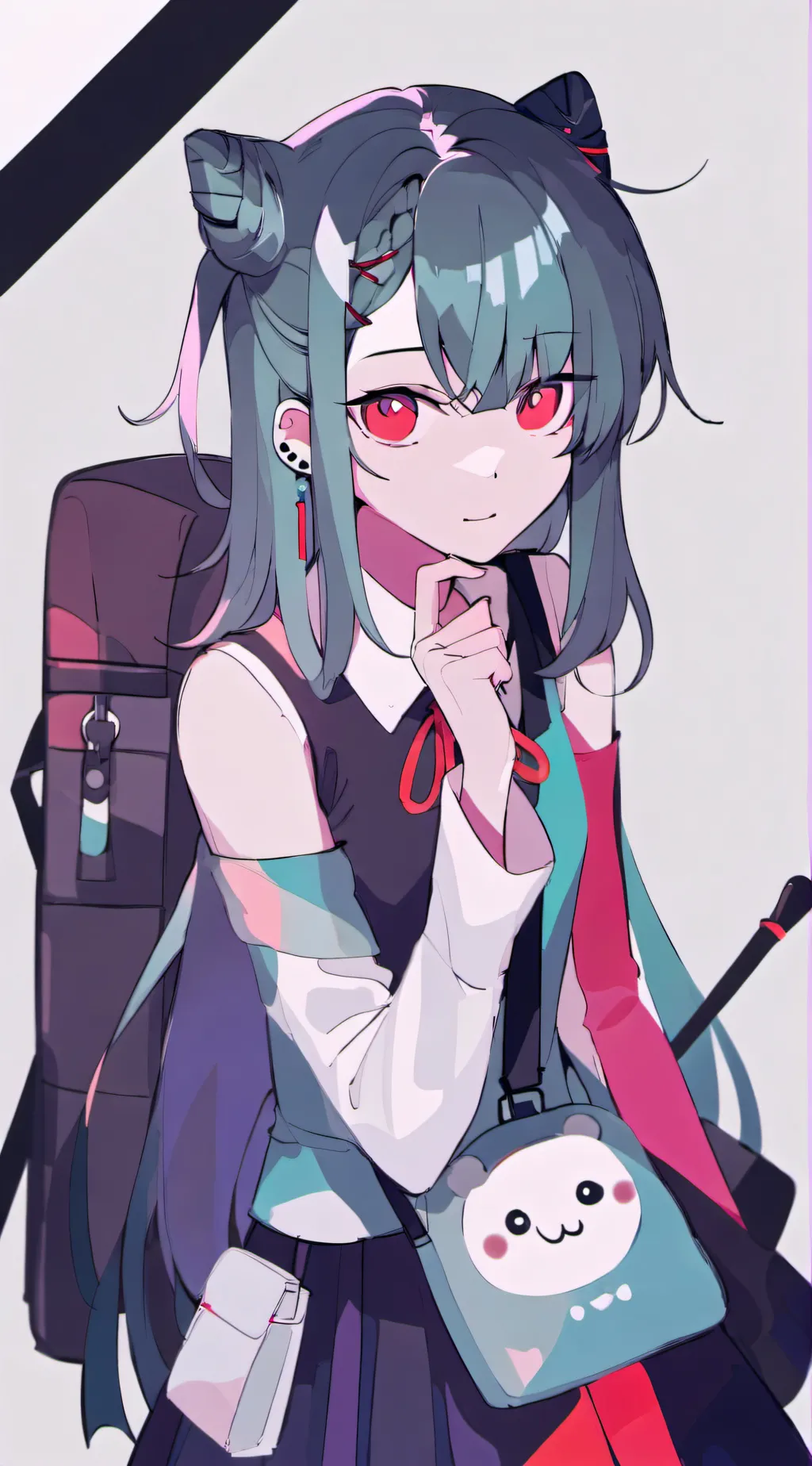 ai character: Luna background