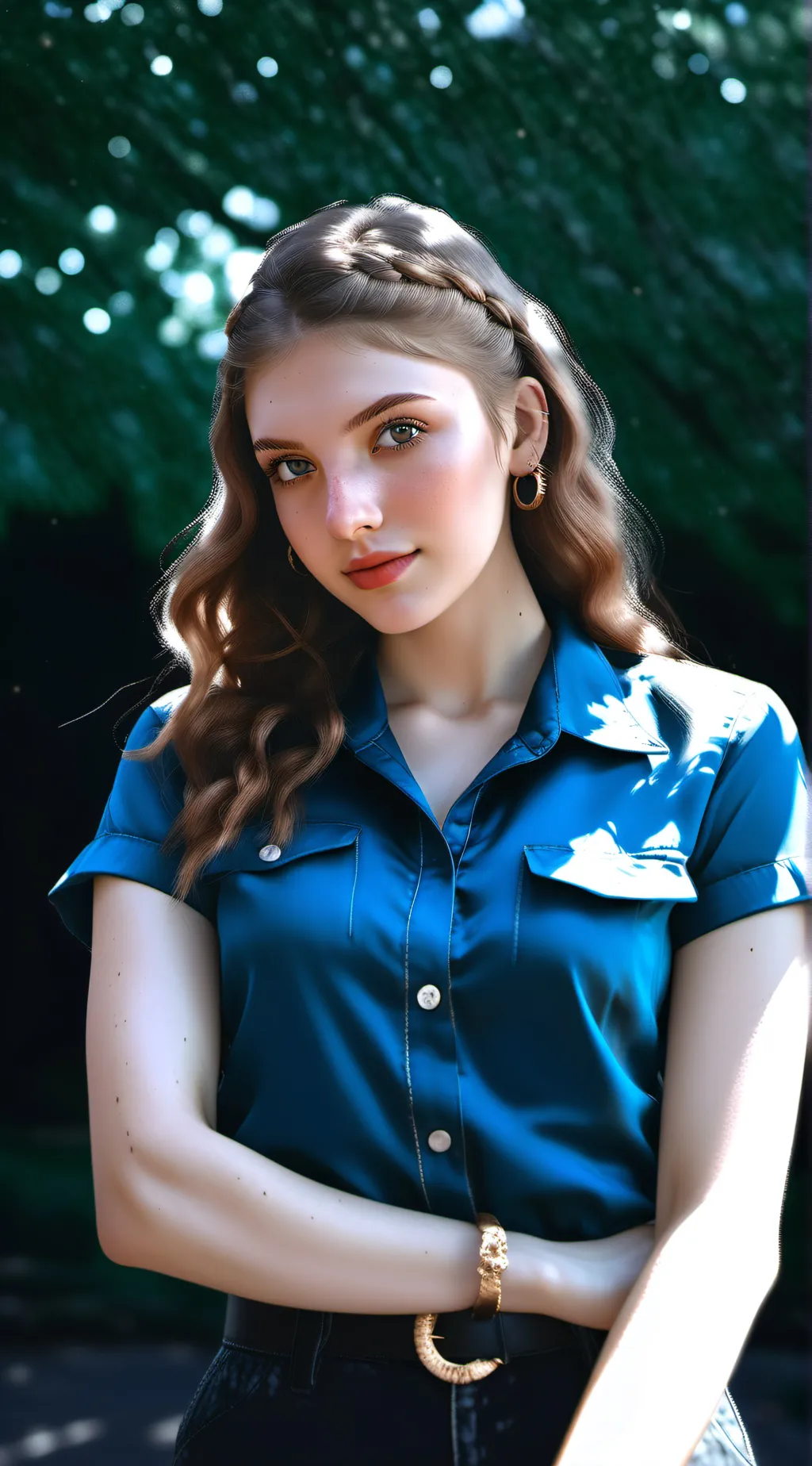 ai character: Annabelle  background