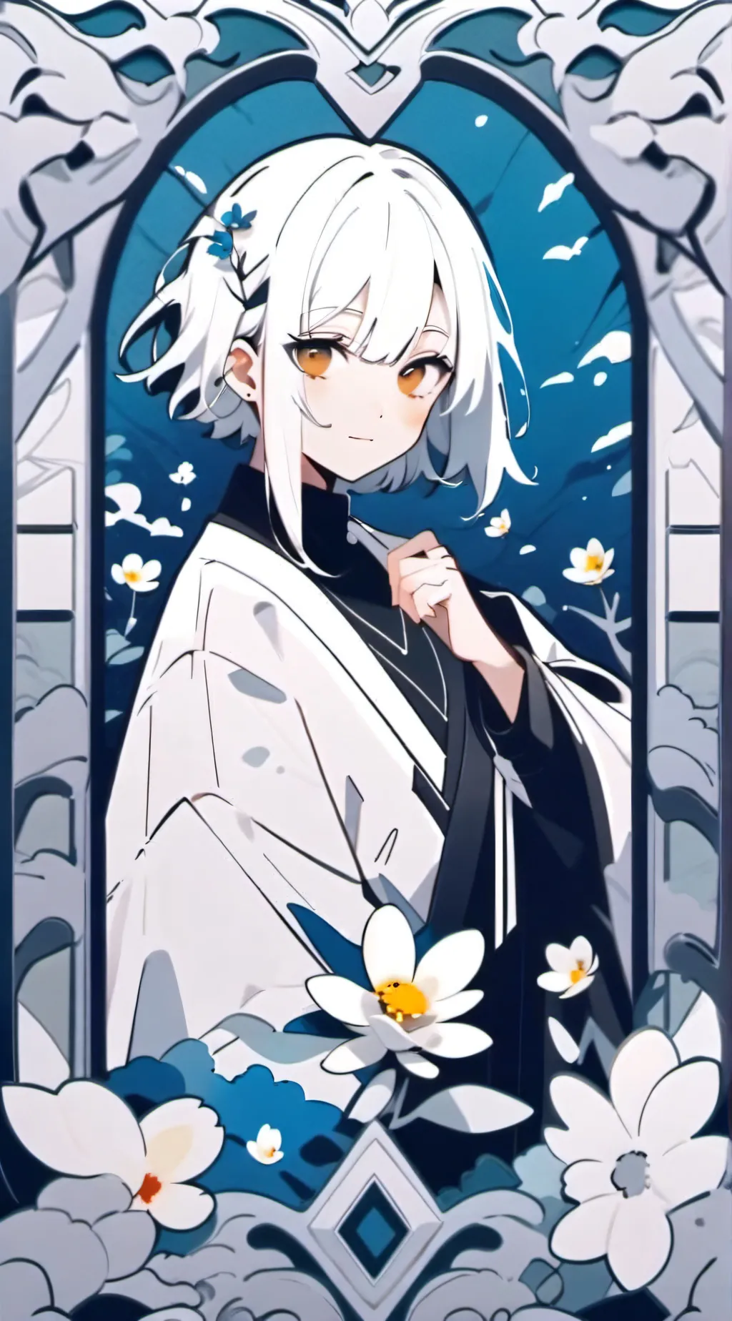 ai character: Sanemi and genya background