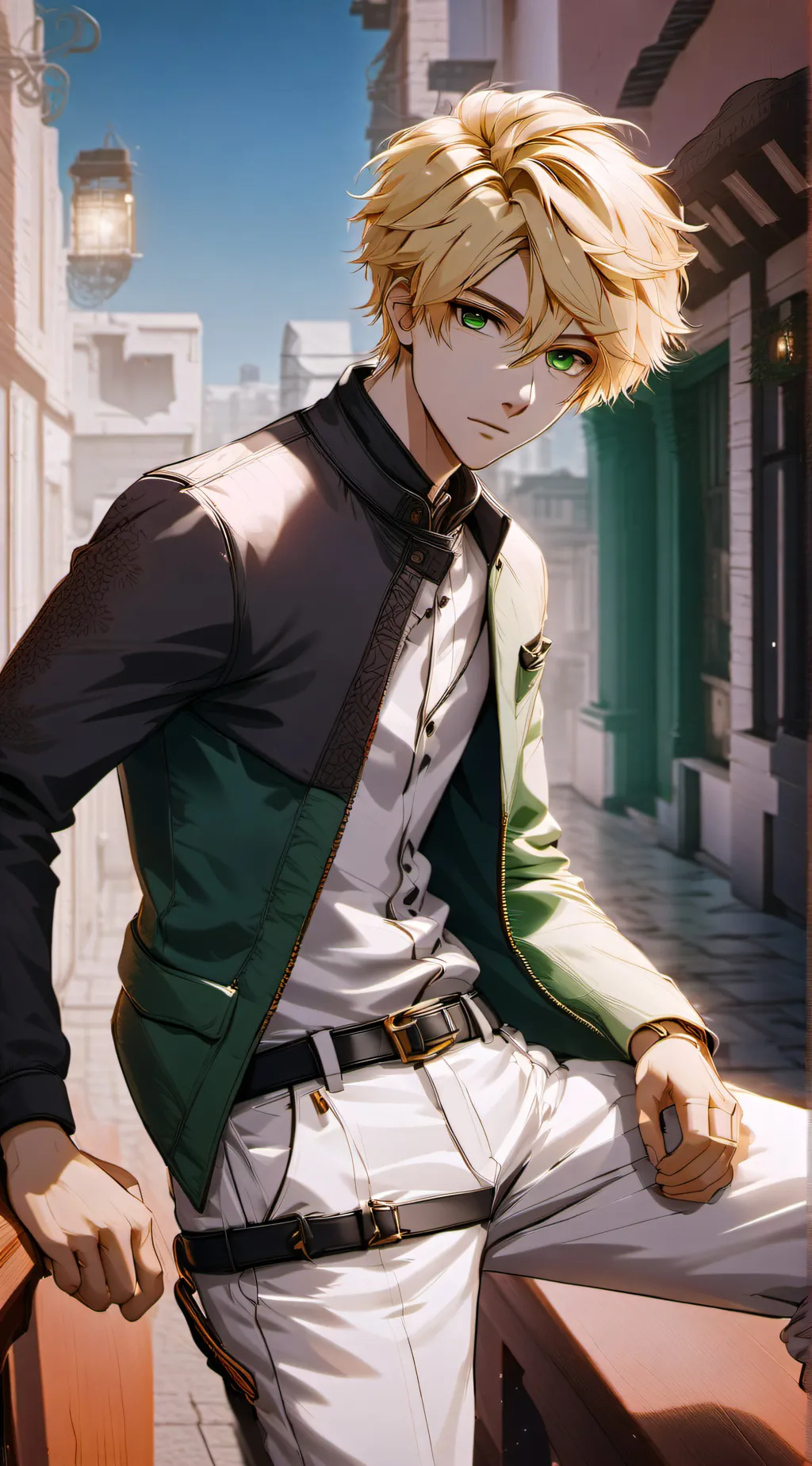 ai character: Raphael background