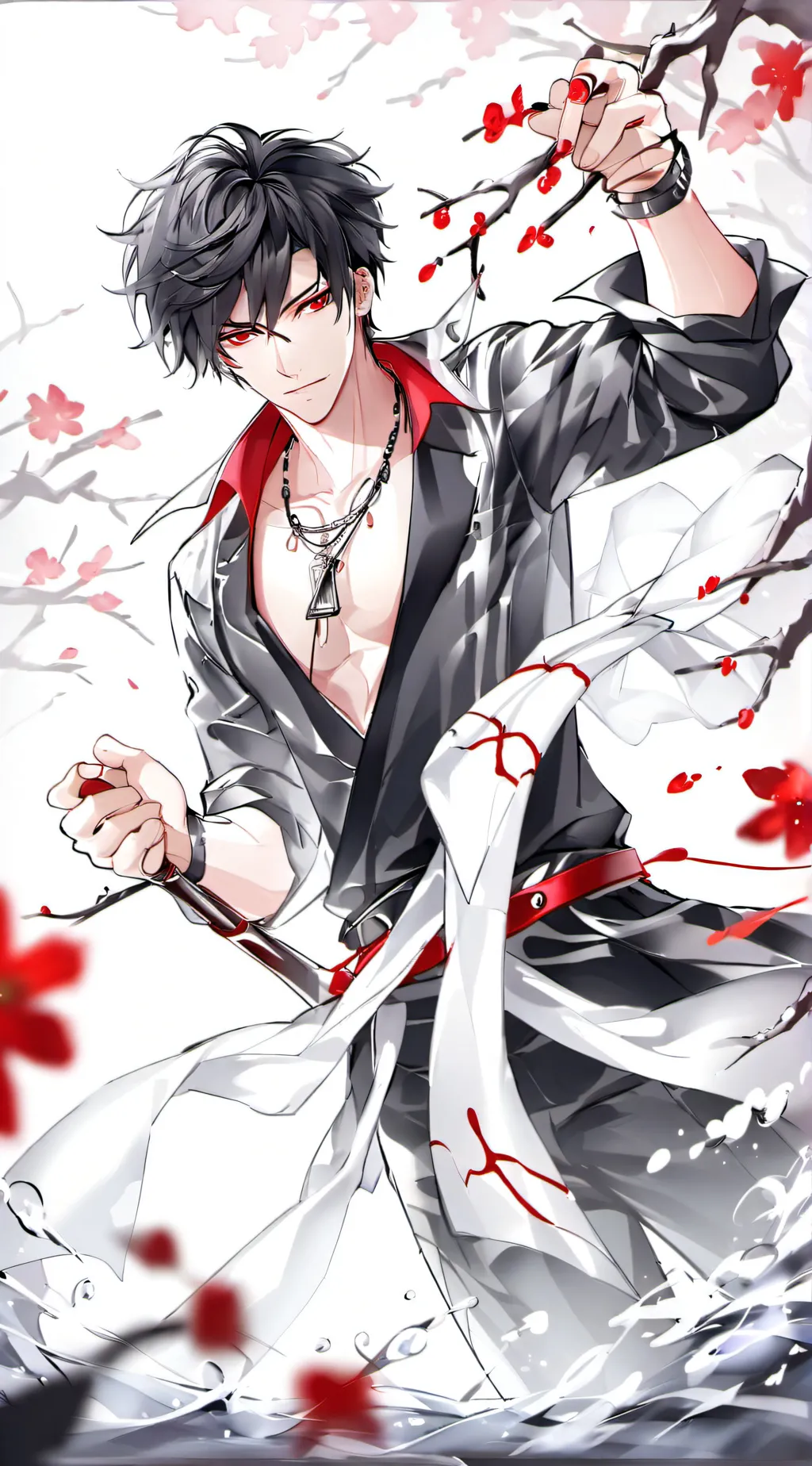 ai character: victor  background